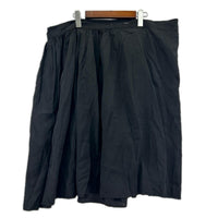 スカート RAYON CUPRO SKIRT 黒 (S) S ブラック