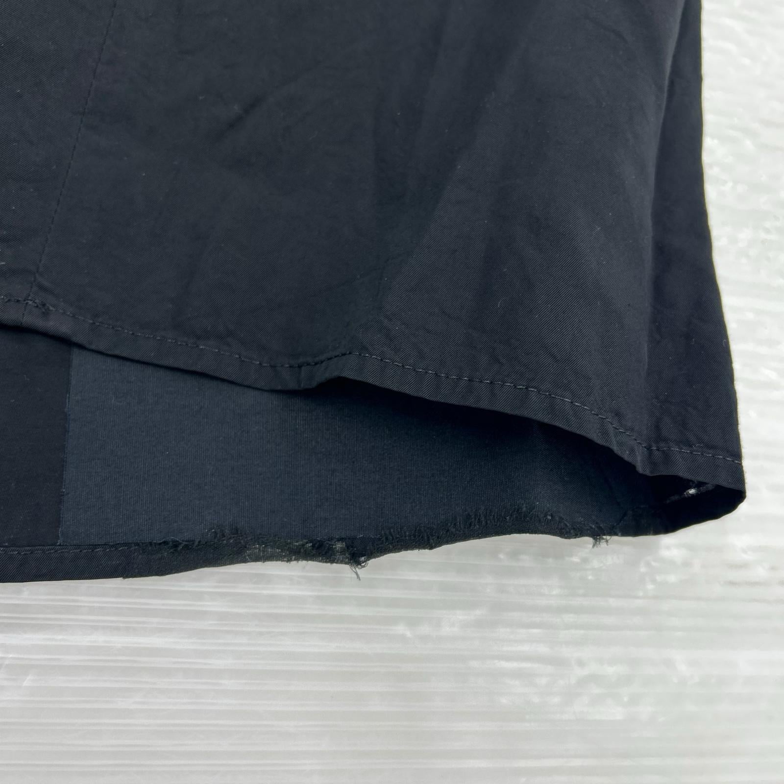 スカート RAYON CUPRO SKIRT 黒 (S) S ブラック