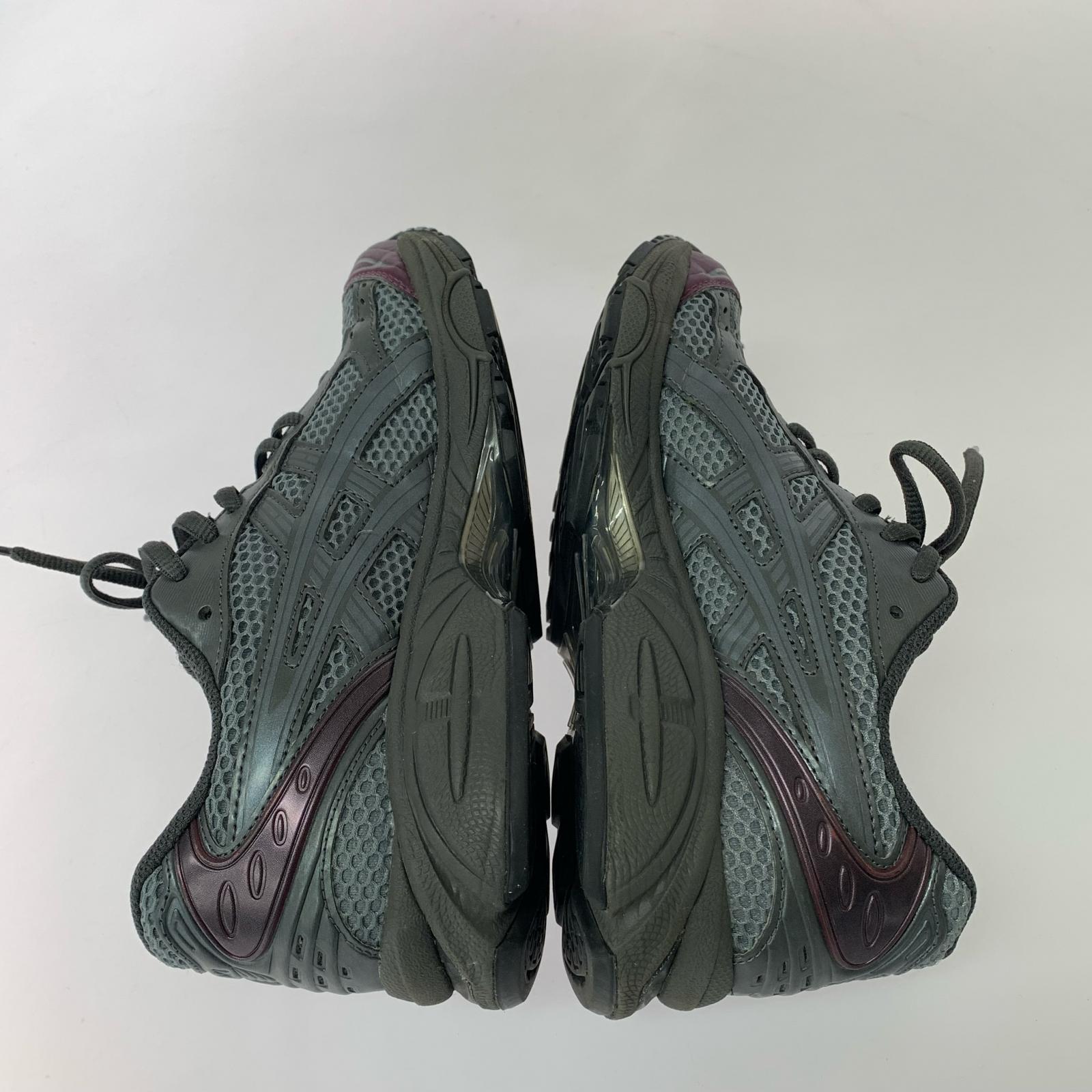 スニーカー GEL KAYANO14 black×purple 24cm (US6 UK5 1/2 EU38) グレー