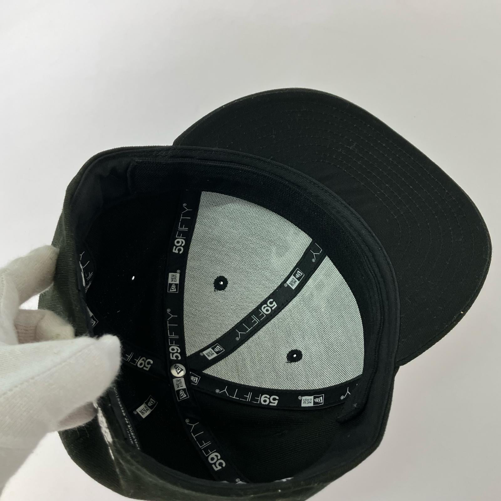 キャップ ×NEW ERA キャップ 黒 ブラック