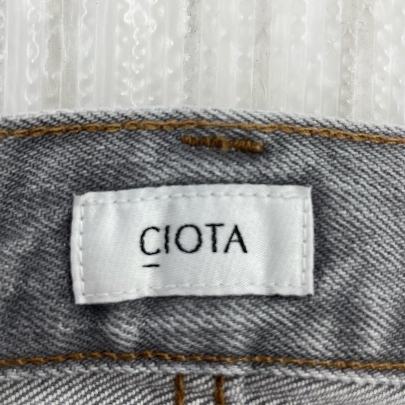 デニムパンツ CIOTA デニム・ジーンズ 31 グレー