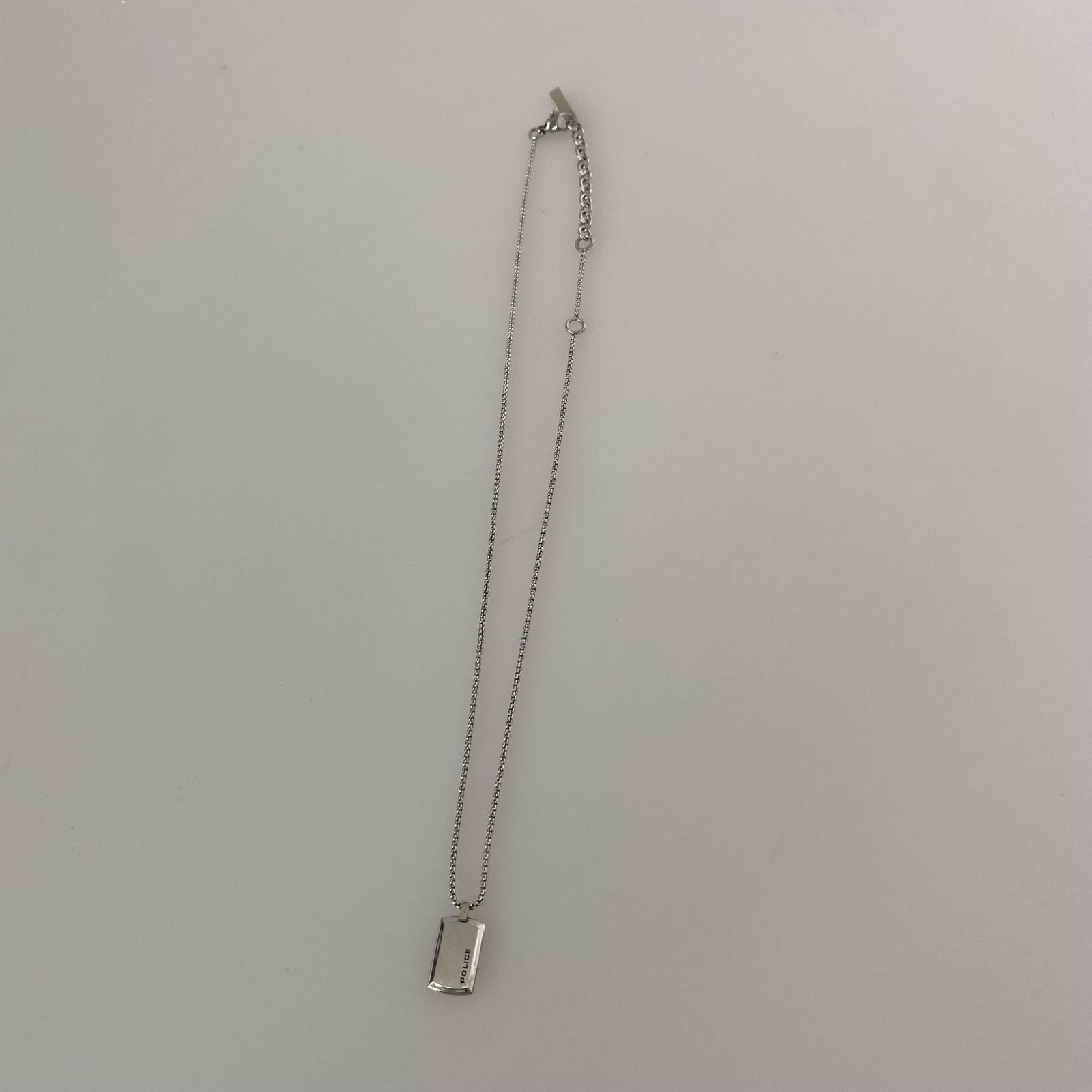 ネックレス POLICE ネックレス シルバー