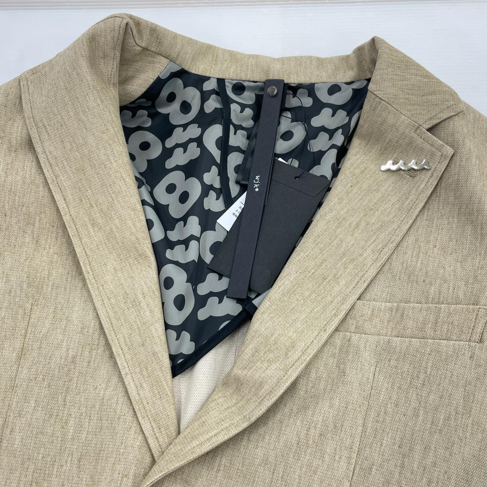 テーラードジャケット × muta smart jacket ベージュ M ベージュ