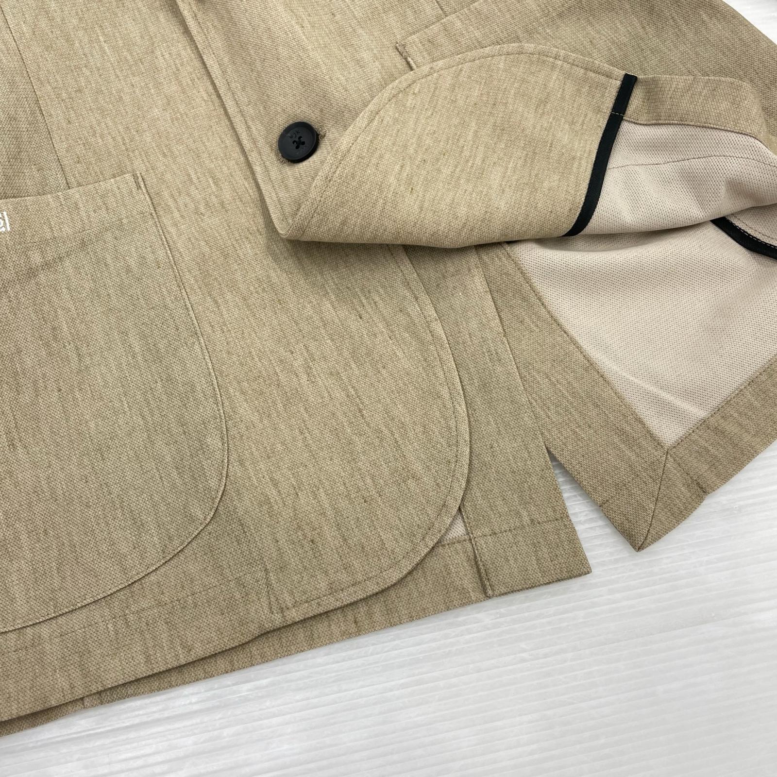テーラードジャケット × muta smart jacket ベージュ M ベージュ