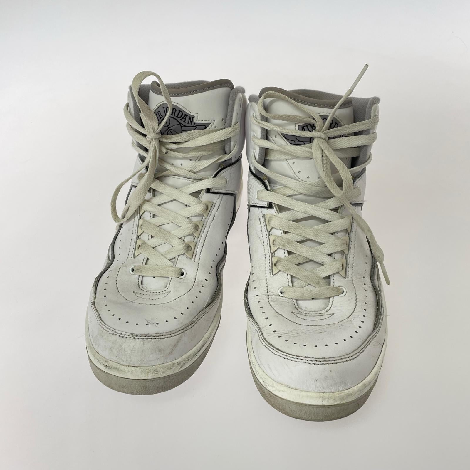 スニーカー Air Jordan 2 White and Cement Grey 27cm 27cm (US9 UK8 1/2 EU44) ホワイト