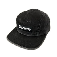 キャップ 25SS washed chino twill camp cap ブラック ブラック
