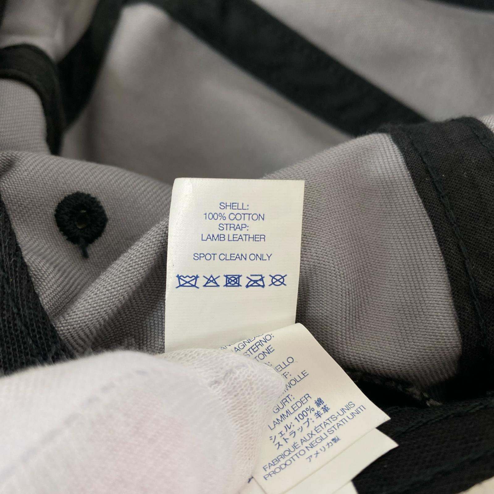 キャップ 25SS washed chino twill camp cap ブラック ブラック