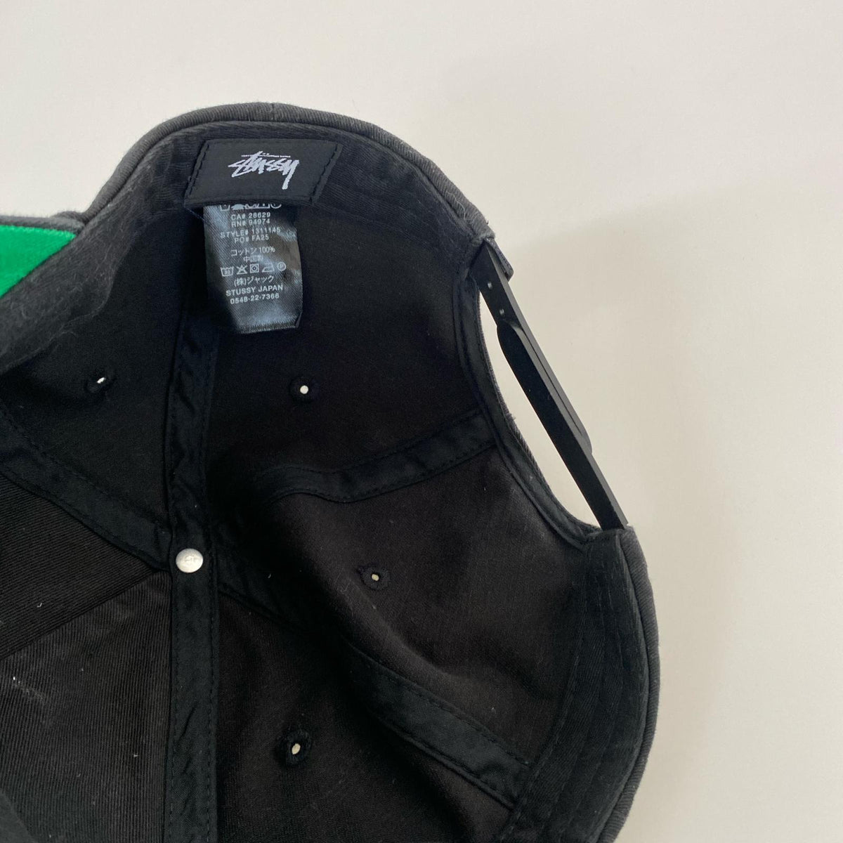 キャップ MID-DEPTH BIG STOCK SNAPBACK ブラック ブラック