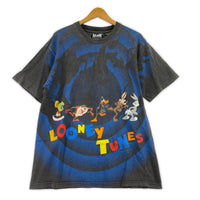 半袖Tシャツ LOONEY TUNES 忍び足シルエット M M ブラック