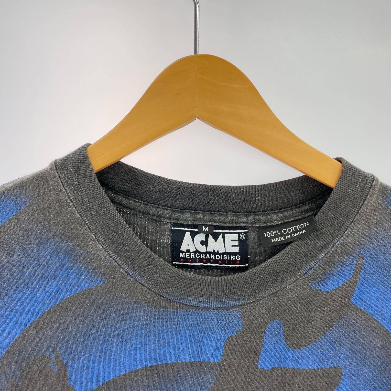 半袖Tシャツ LOONEY TUNES 忍び足シルエット M M ブラック