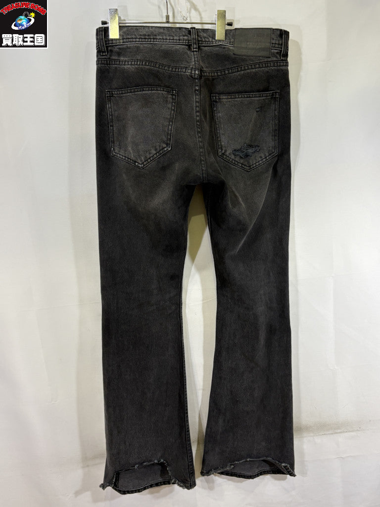 デニムパンツ 25ss/Damage Boots Cut Jeans
