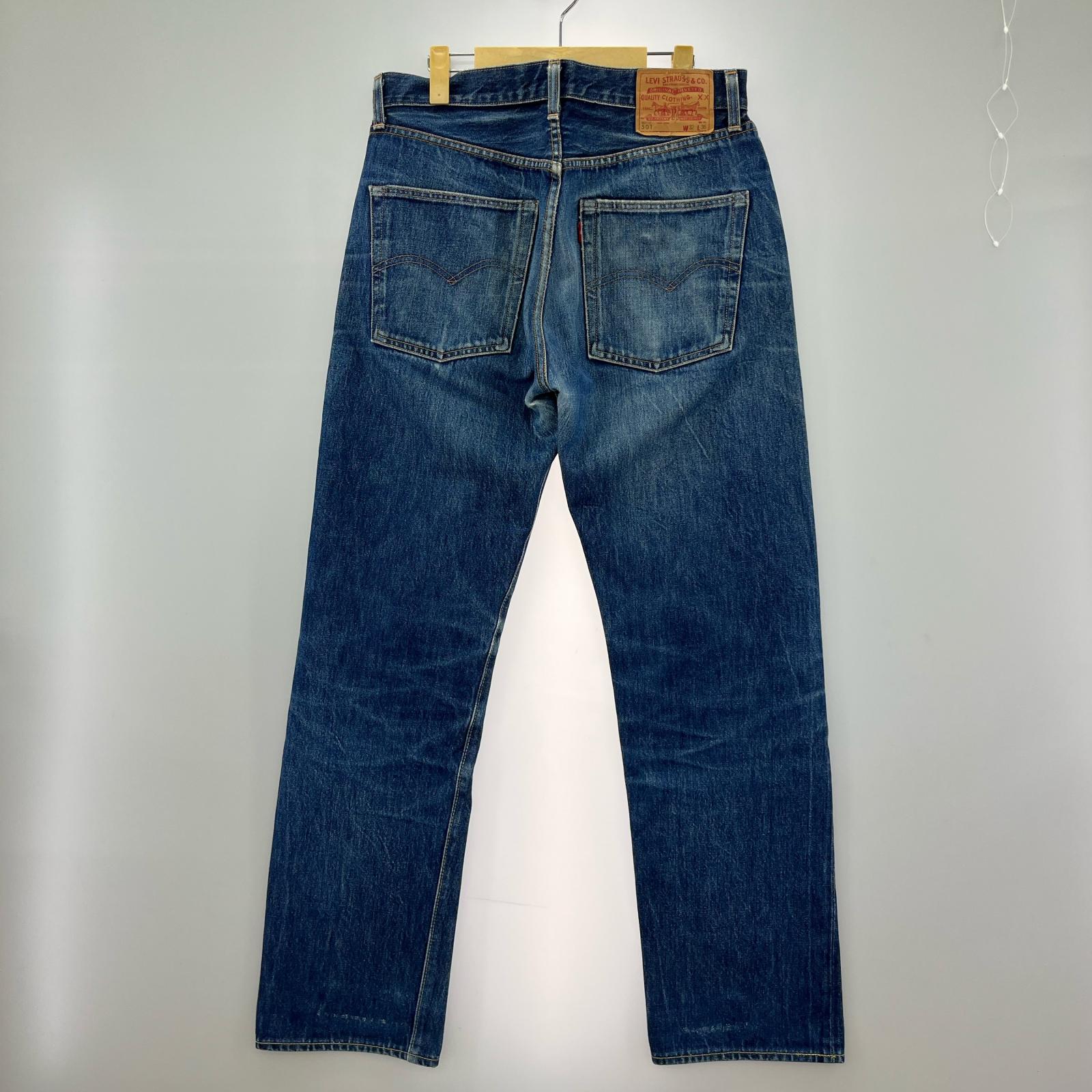 デニムパンツ 1966年モデル 501XX インディゴBIGE (W32) 32 ブルー