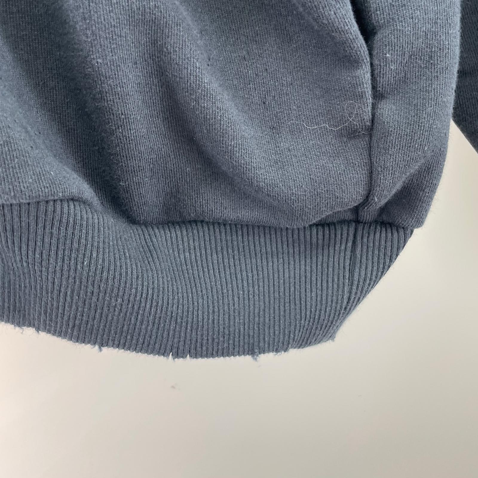 スウェット Acne Studios 25SS LOGO ZIP SWEATER S ネイビー
