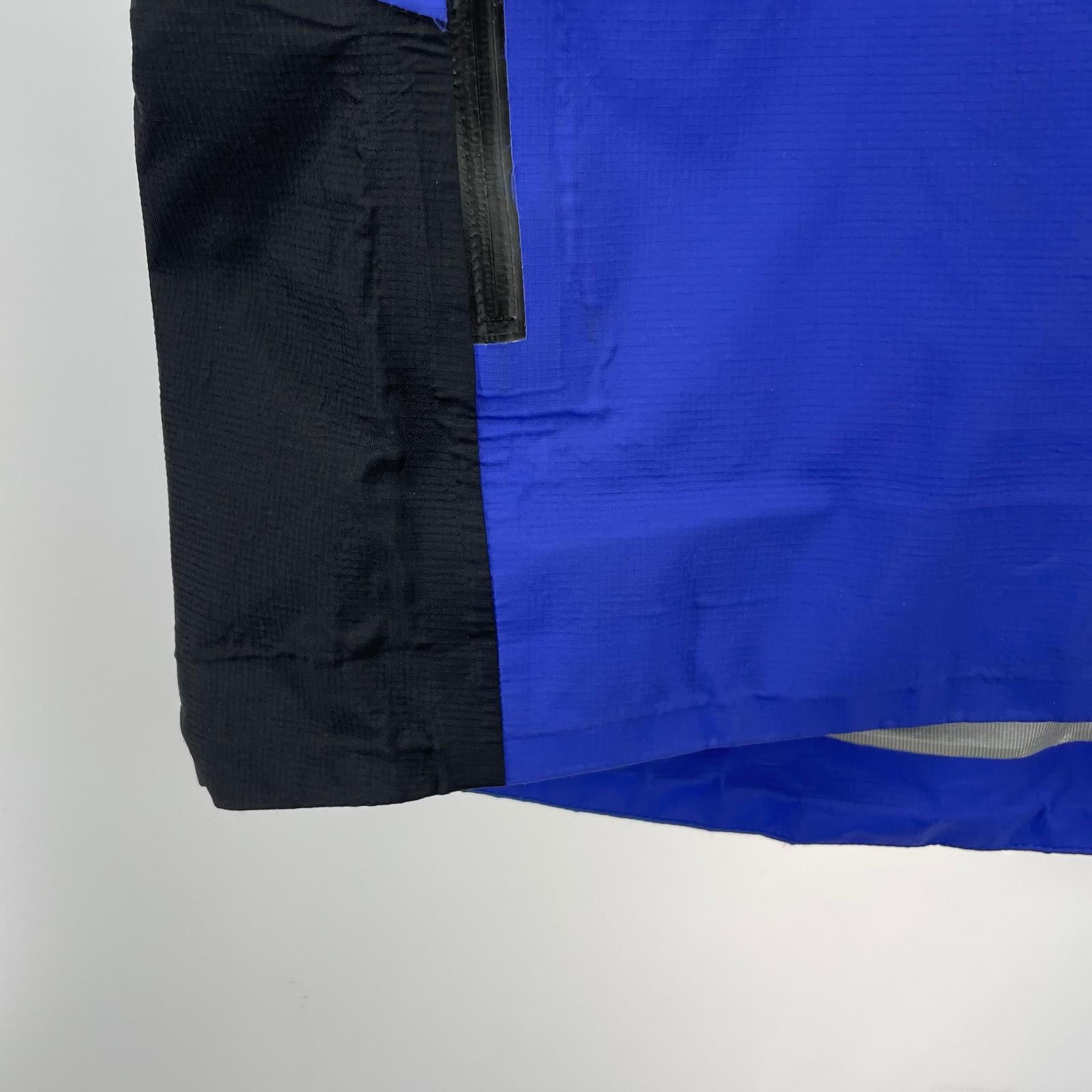 マウンテンパーカー ナイロンジップ XL BLU ブルー