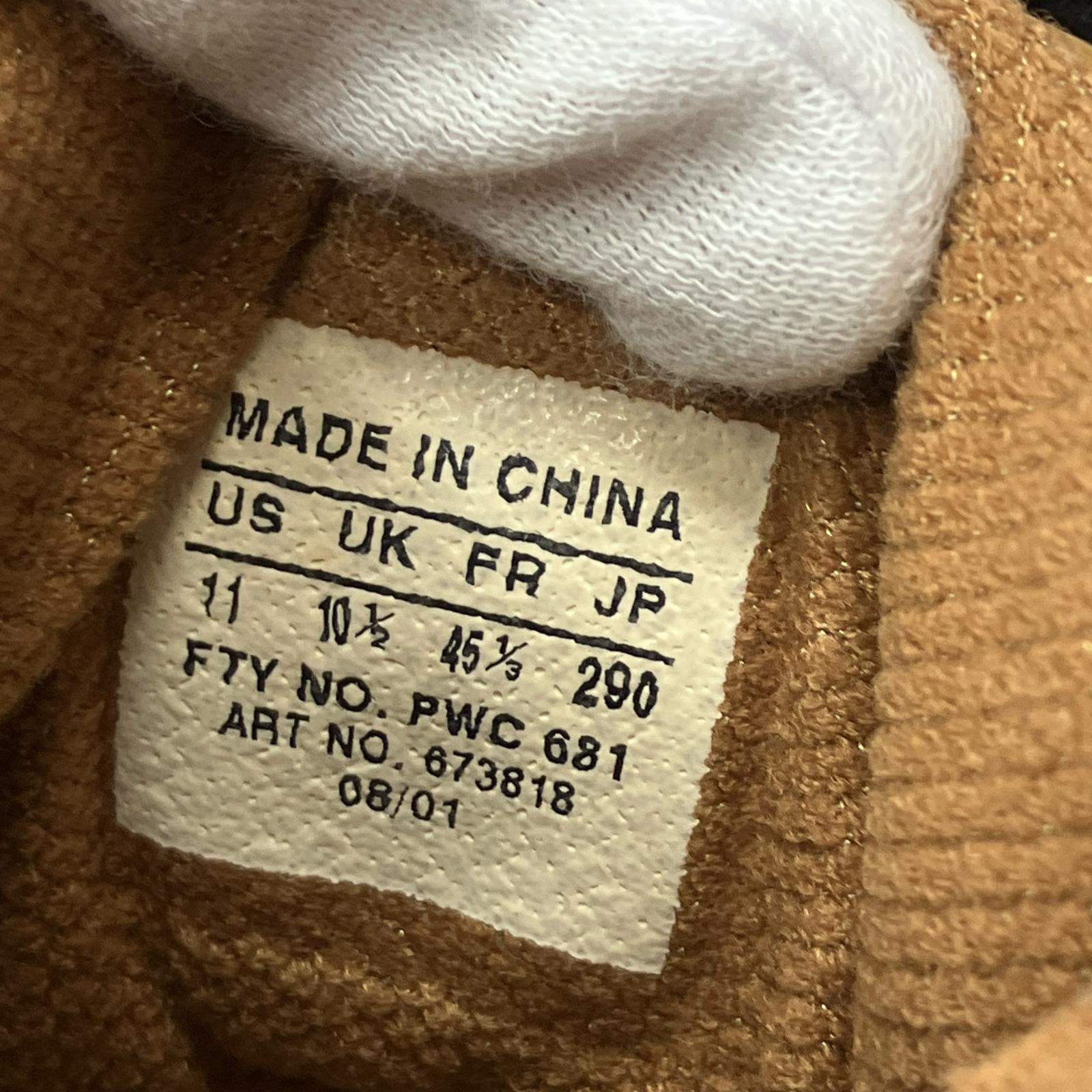 スニーカー 2001年製 VTG ADAN OG Wheat キャメル 29cm 29cm (US11 UK10 1/2 EU48) ブラウン
