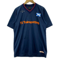 半袖Tシャツ Trainspoting 紺 L ネイビー