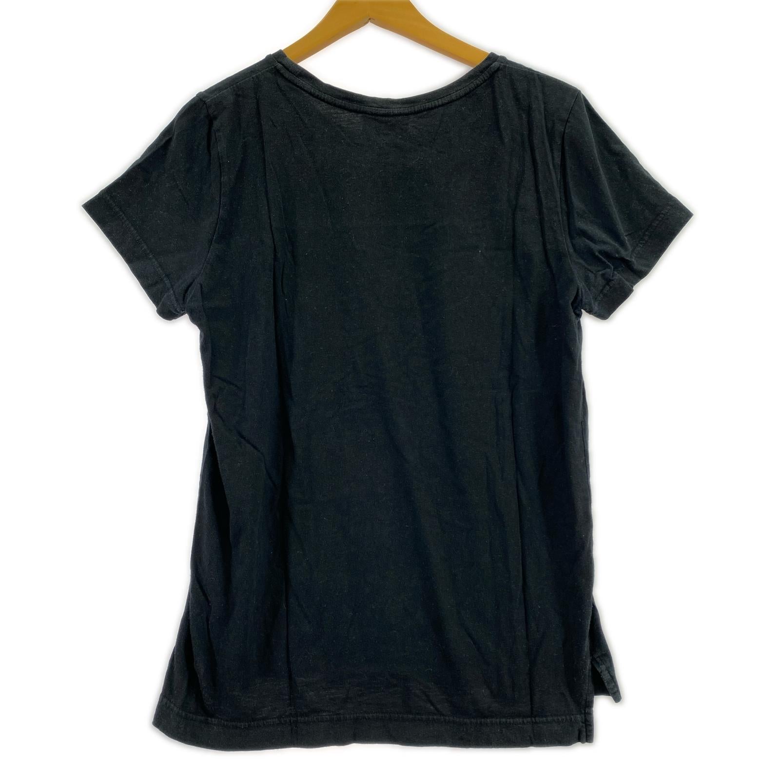 半袖Tシャツ ブルドッグプリント 黒 (2) 2 ブラック