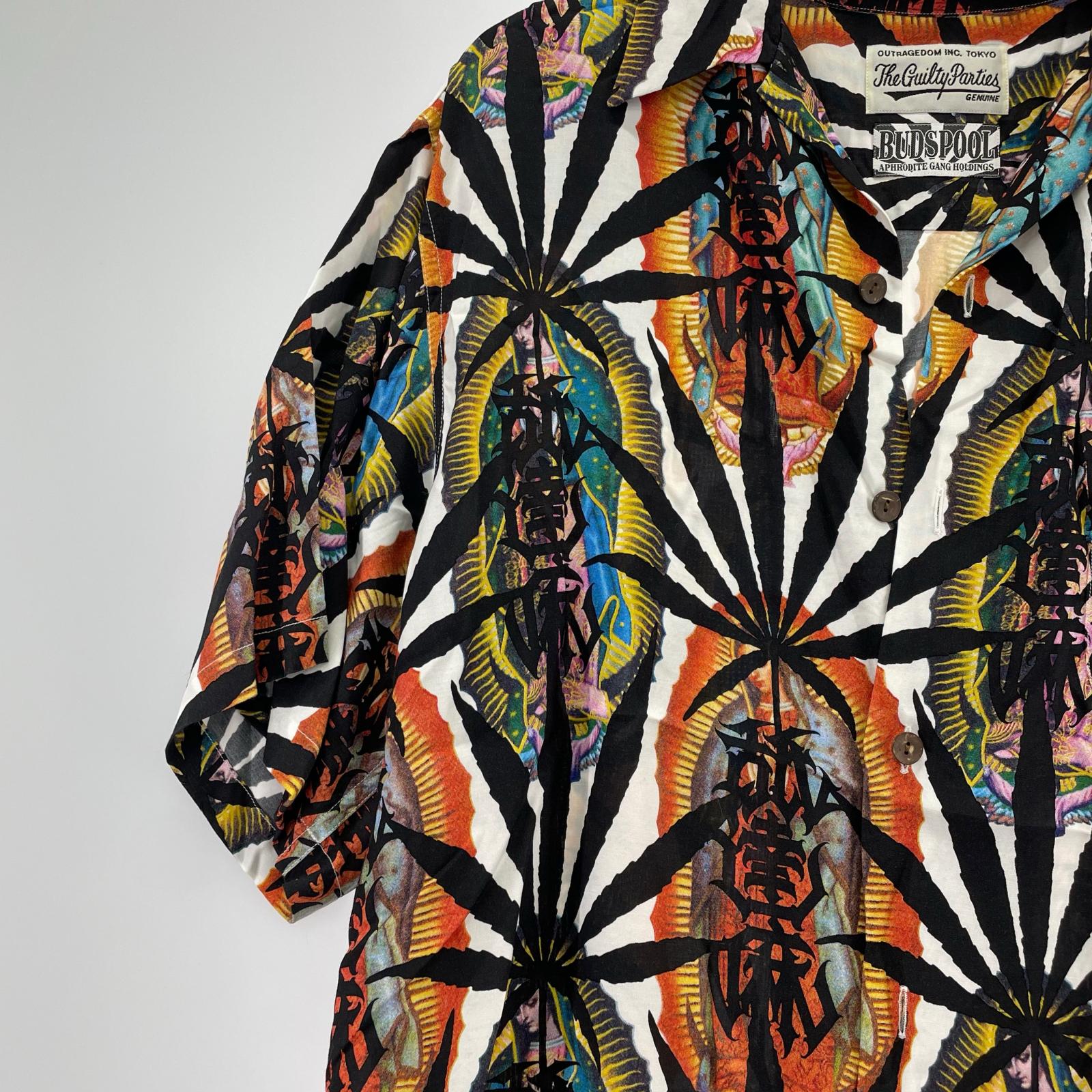 半袖シャツ ×BUDSPOOL HAWAIIAN SHIRT 舐達麻 (L) L マルチカラー
