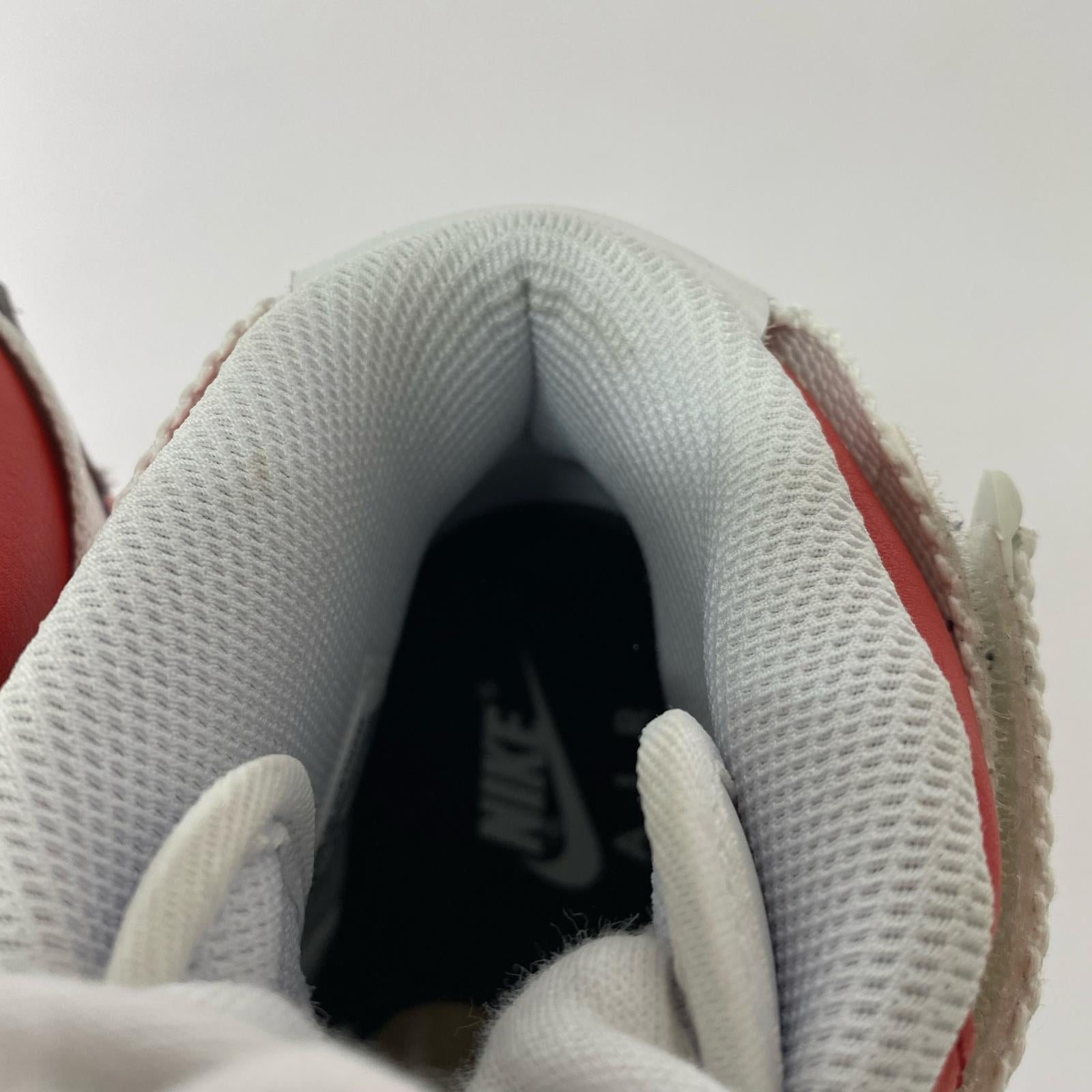 スニーカー NIKE AIR FORCE1 AQ3771-994 白×赤 (27.5) 27.5cm (US9 1/2 UK9 EU45)
