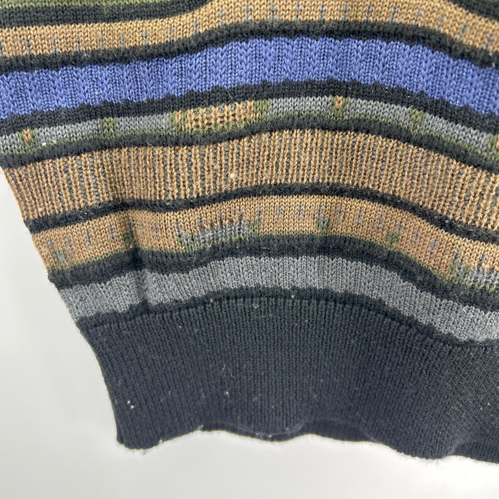 ニット 90S ZERBIZONE 3Dニット 総柄 (M) M