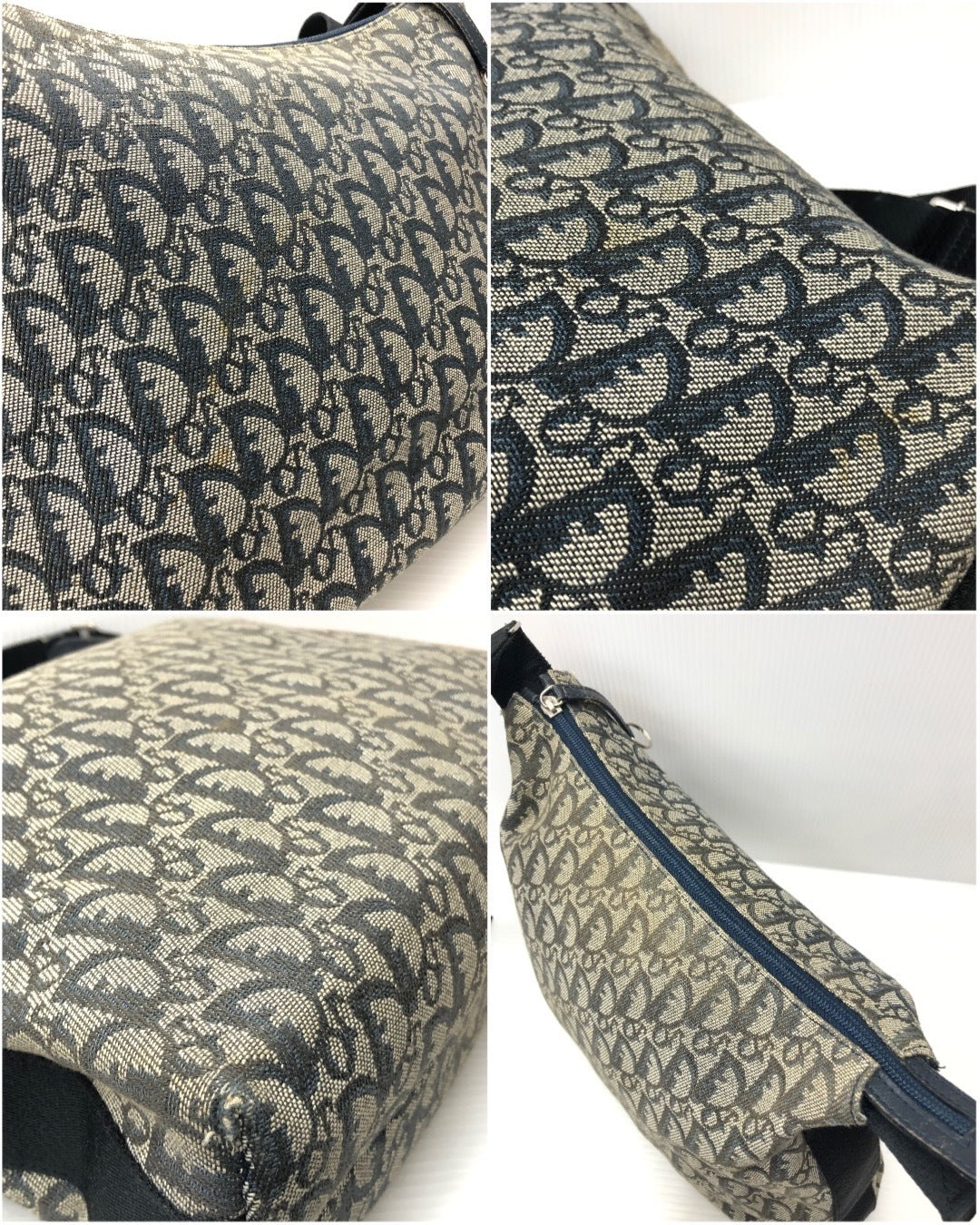 Dior/ショルダーバッグ/トロッター ハーフムーン