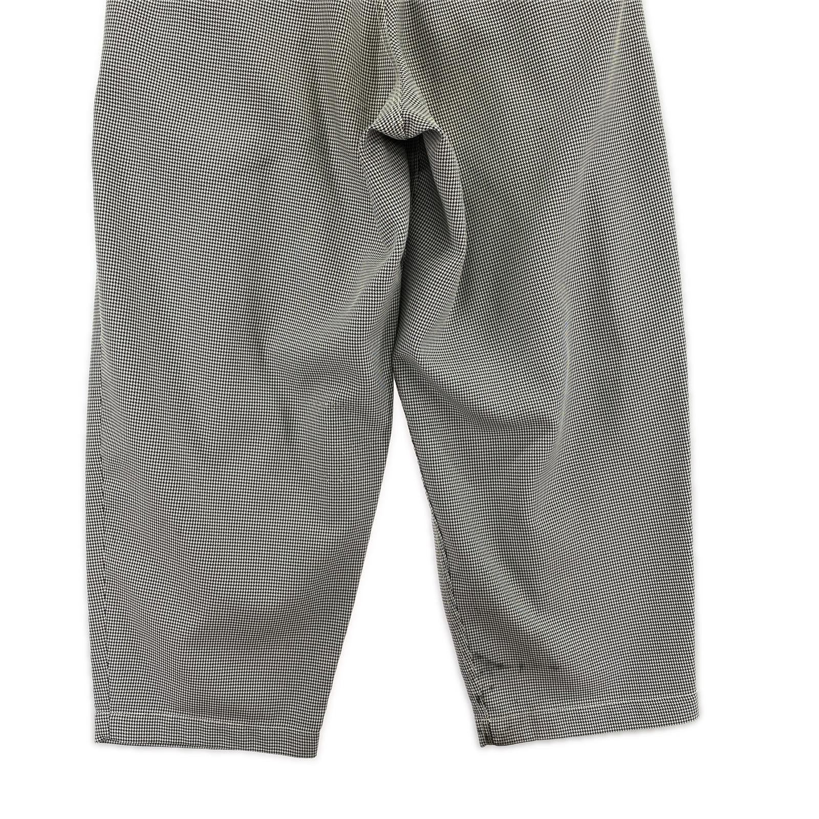 パンツ COMME des GARCONS HOMME PLUS 千鳥柄ワイドスラックス M グレー M グレー