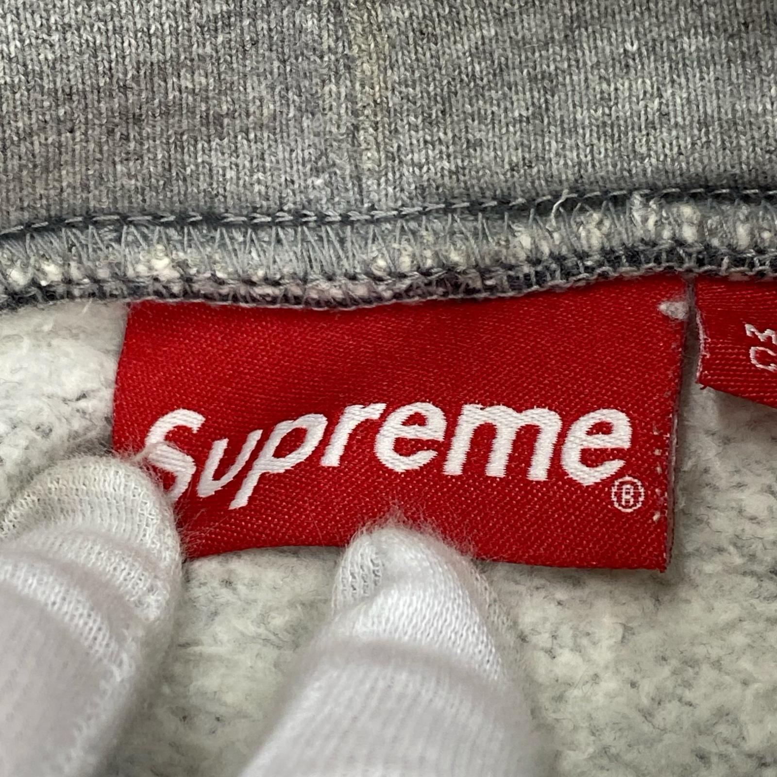 パーカー 21AW S Logo Split Hooded Sweatshirt(M) M グレー