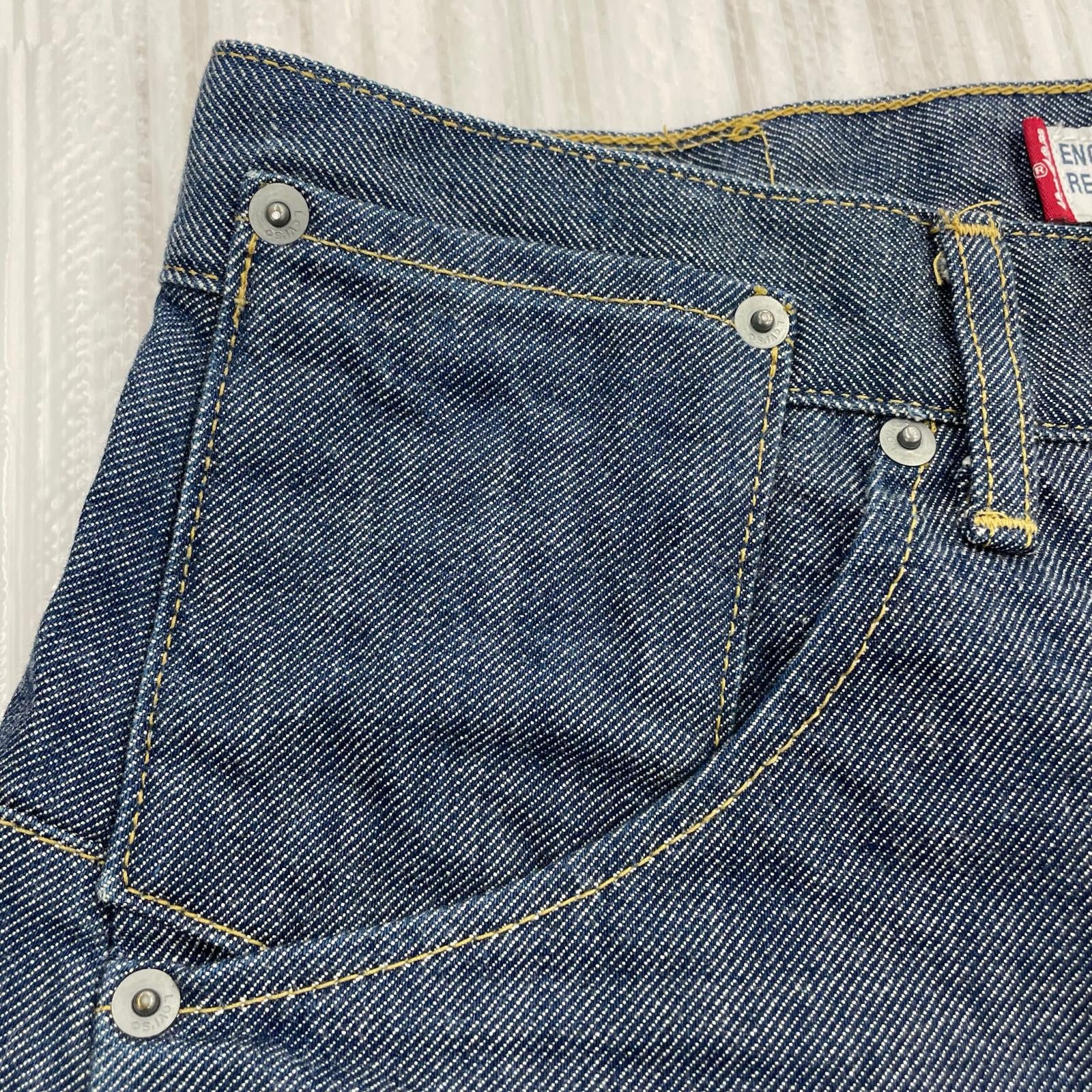 デニムパンツ 00001-0835/ENGINEERED JEANS/ユーロモデル ネイビー