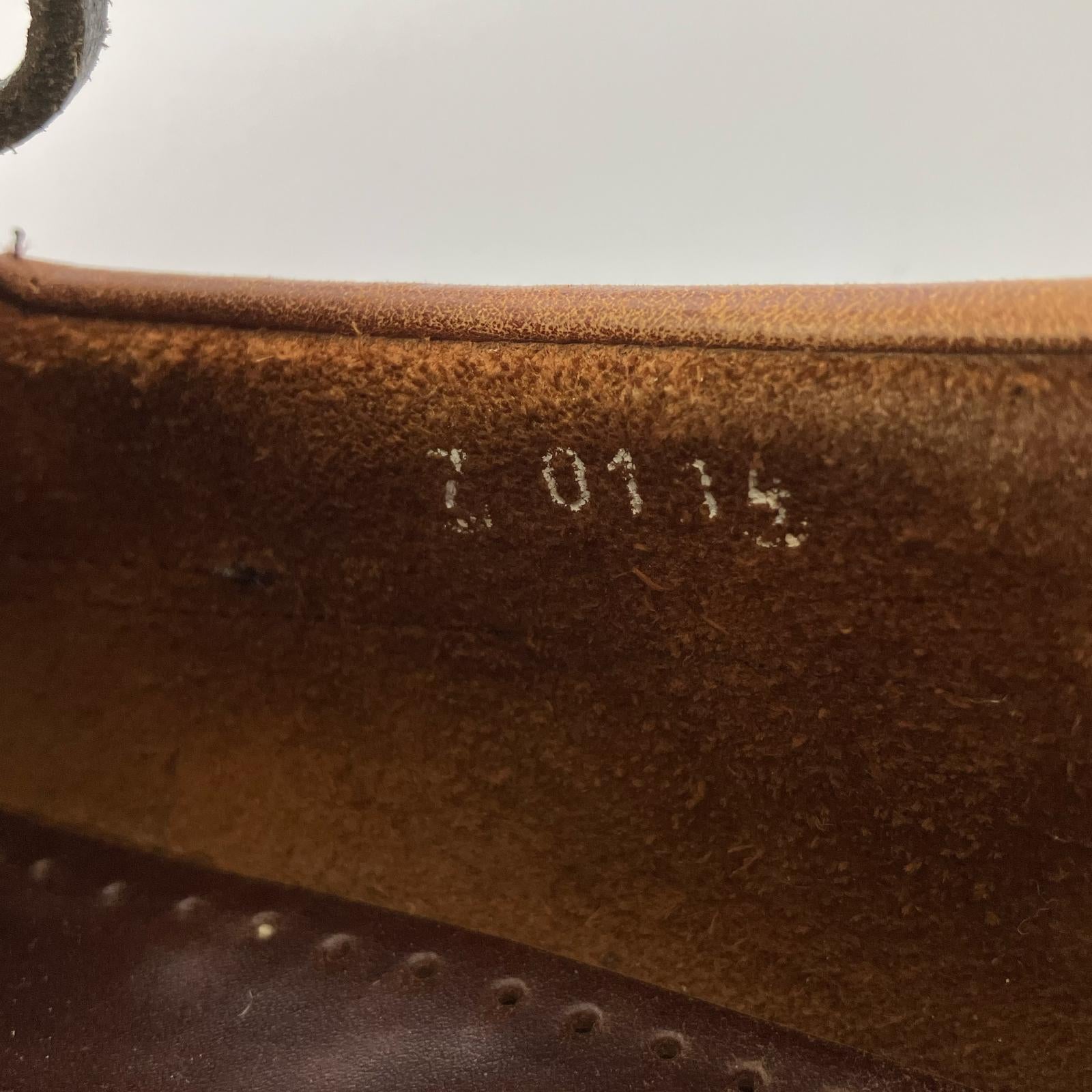 シューズ BARTH レザーデッキシューズ ブラウン