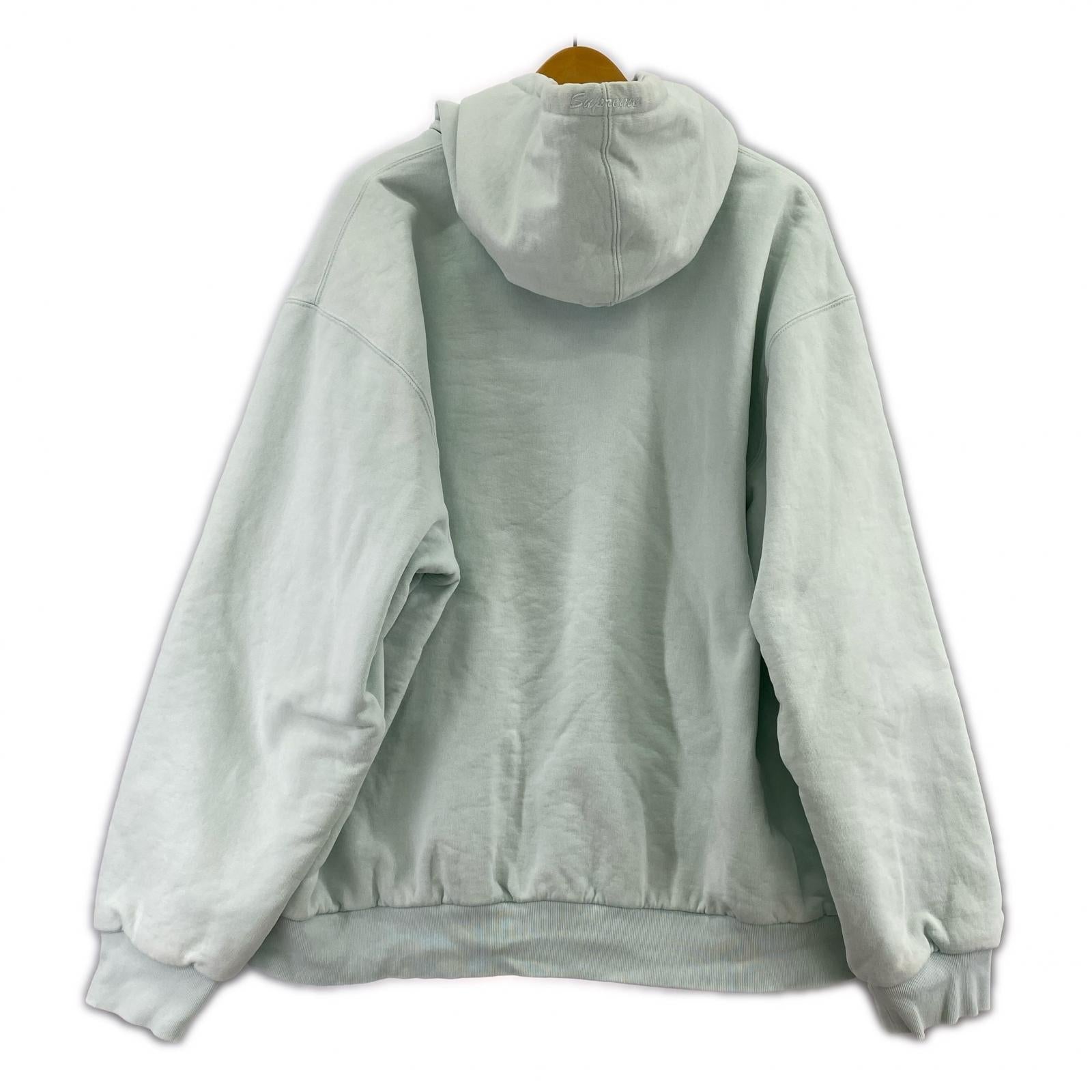 パーカー ×Dickies Quilted zip hoodie L