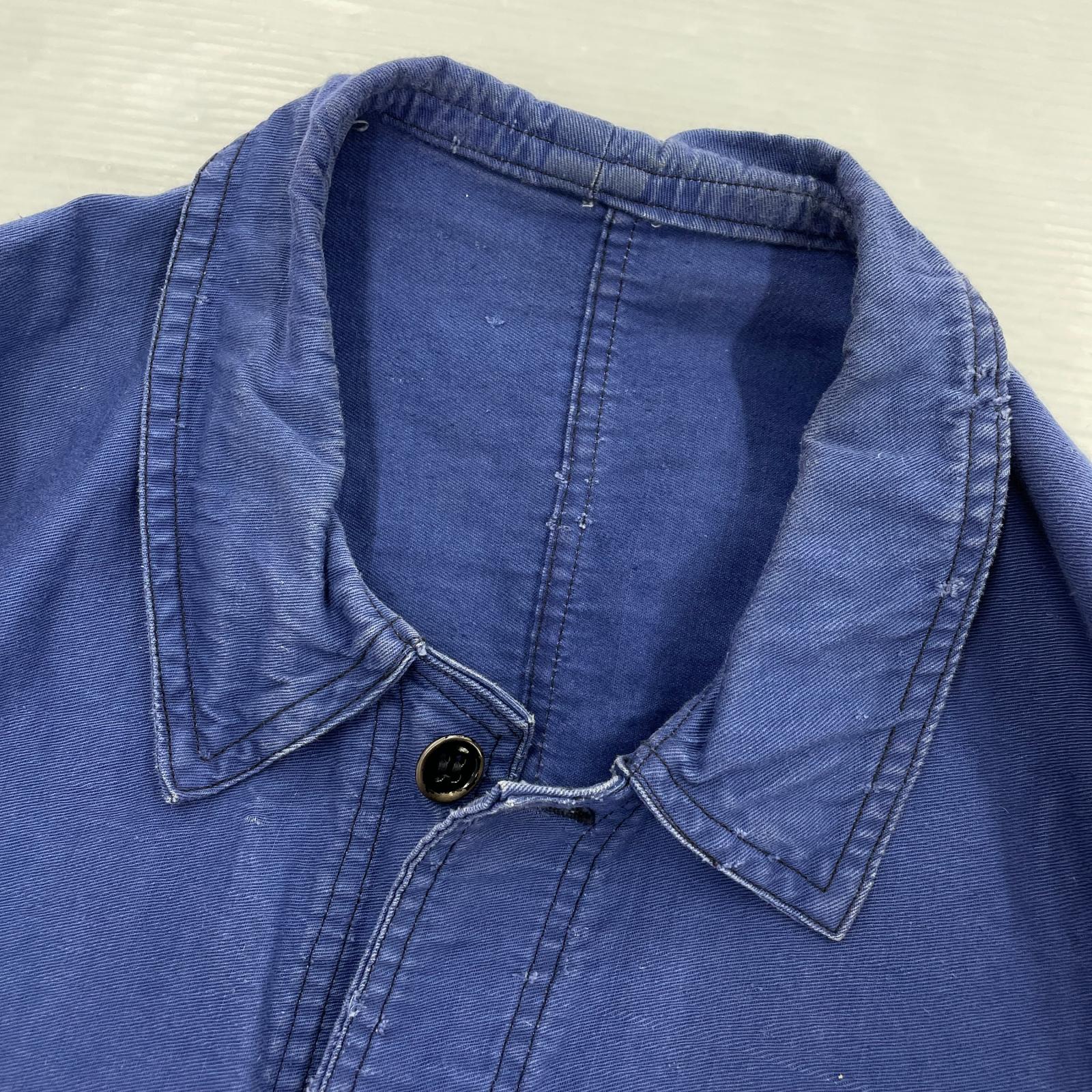 ジャケット 40s-50s SPORTA フレンチワークジャケット コットンツイル ブルー