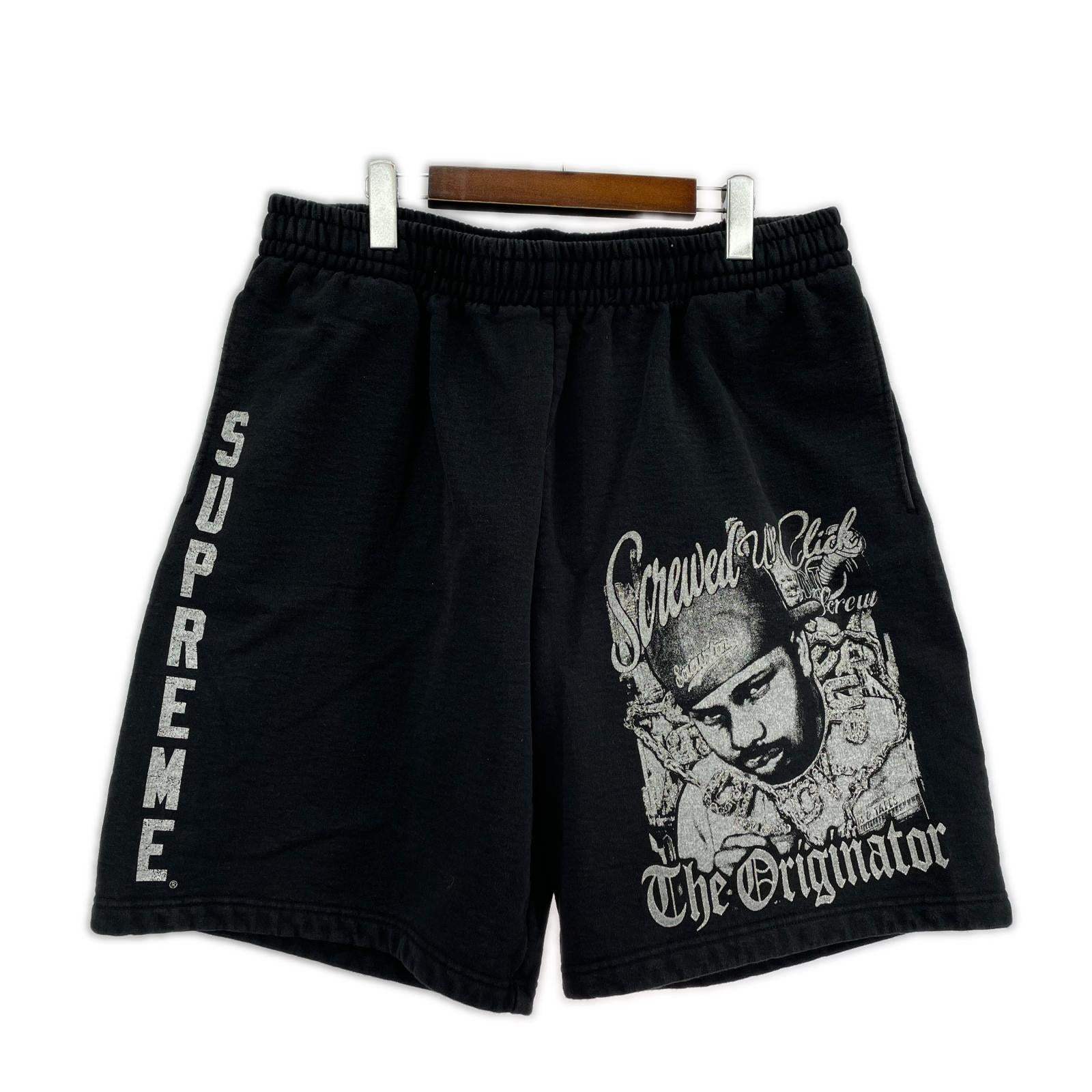 ショートパンツ 26SS xDJ Screw Sweatshort Dusty L ブラック