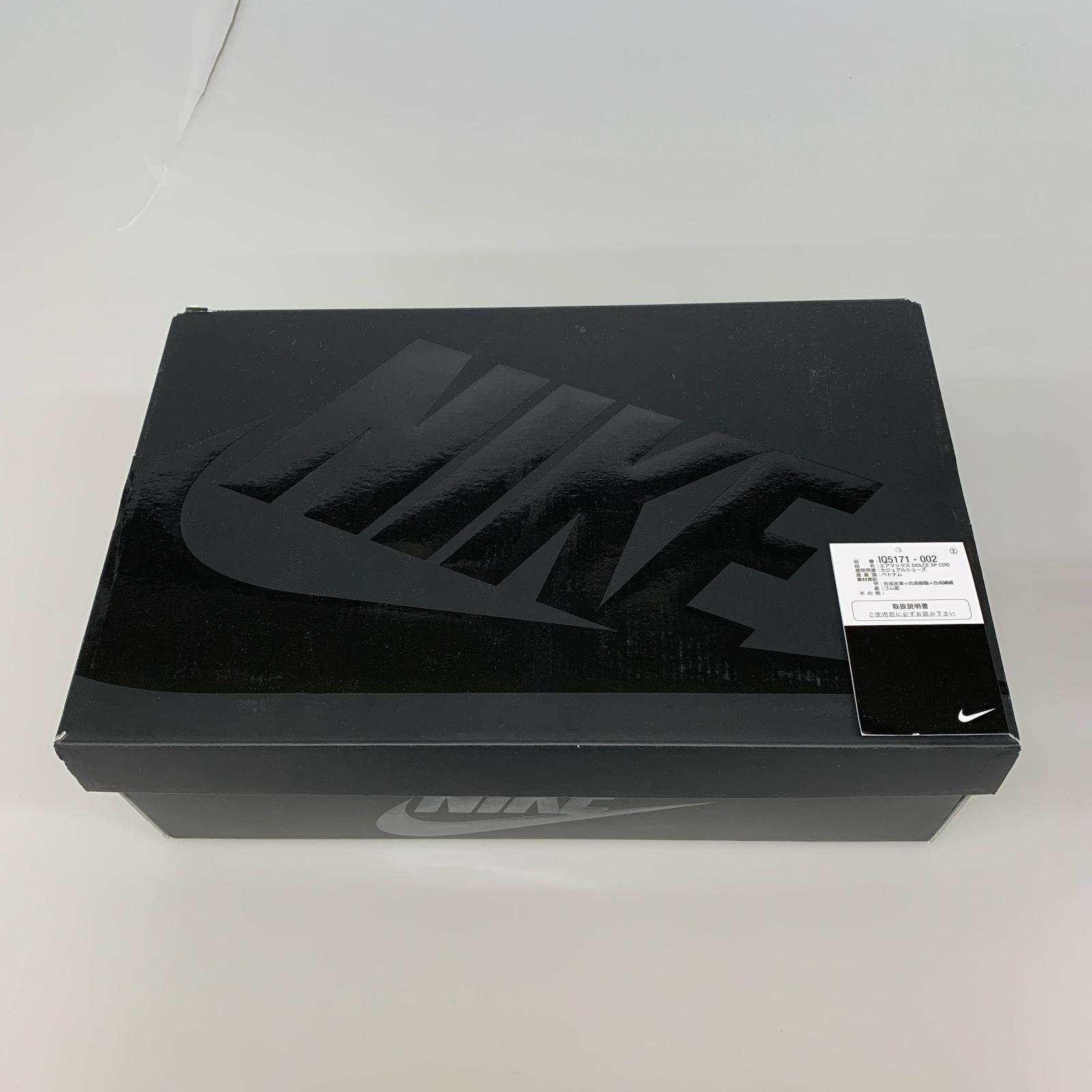 スニーカー HOMME PLUS ×NIKE Air Max Dolce 30cm 黒 30cm (US12 UK11 1/2 EU50) ブラック
