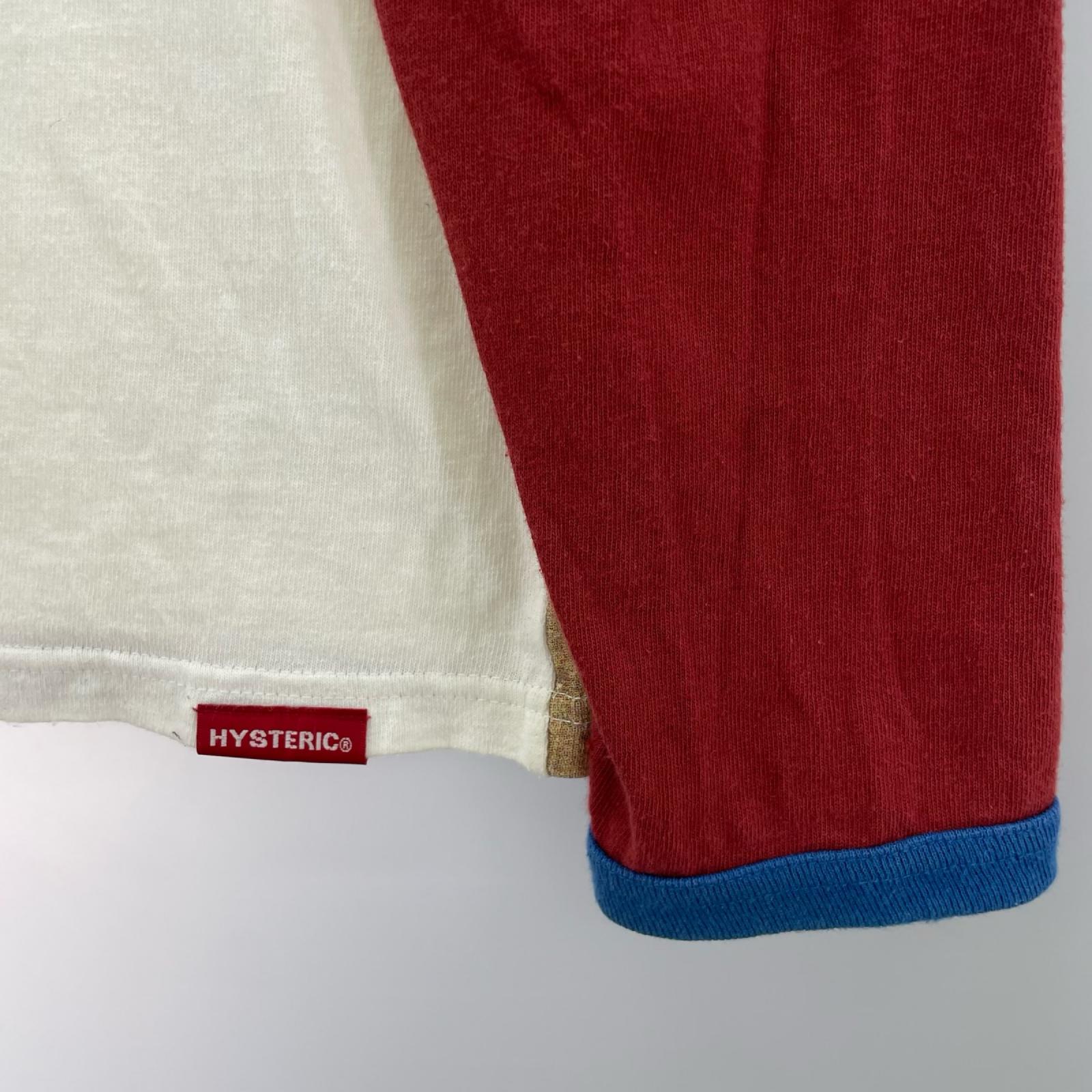 長袖Tシャツ 90s Raglan Sleeve L/S Tee RED×WHT