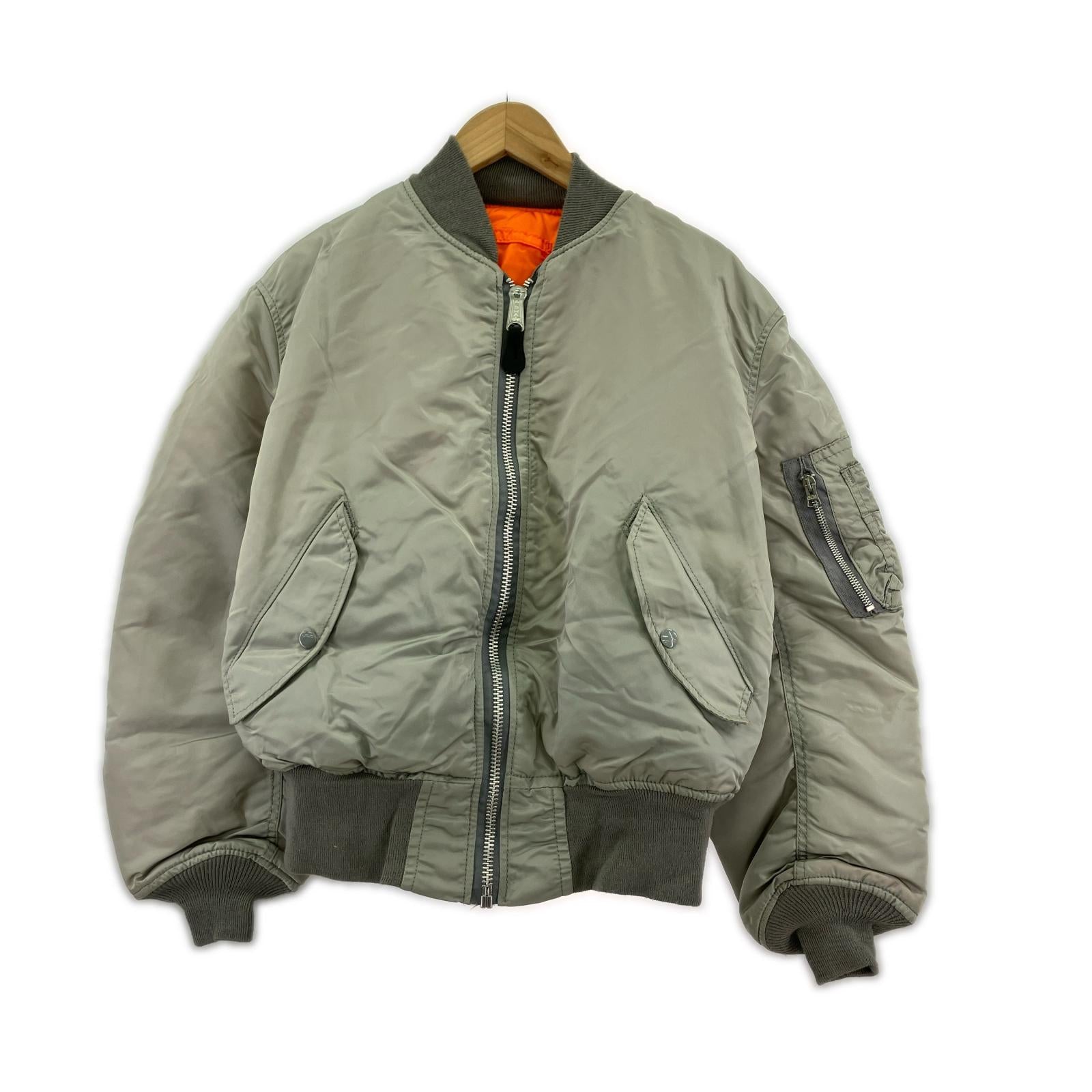 ミリタリージャケット MA-1 J-82790J(M) M グレー