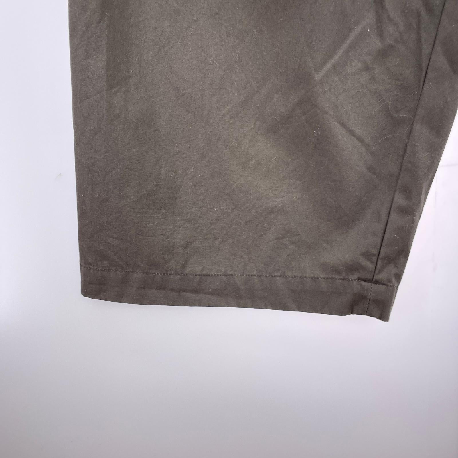 パンツ YOKE Cotton Gabardine 3pleated Wide-leg グレー 2 グレー