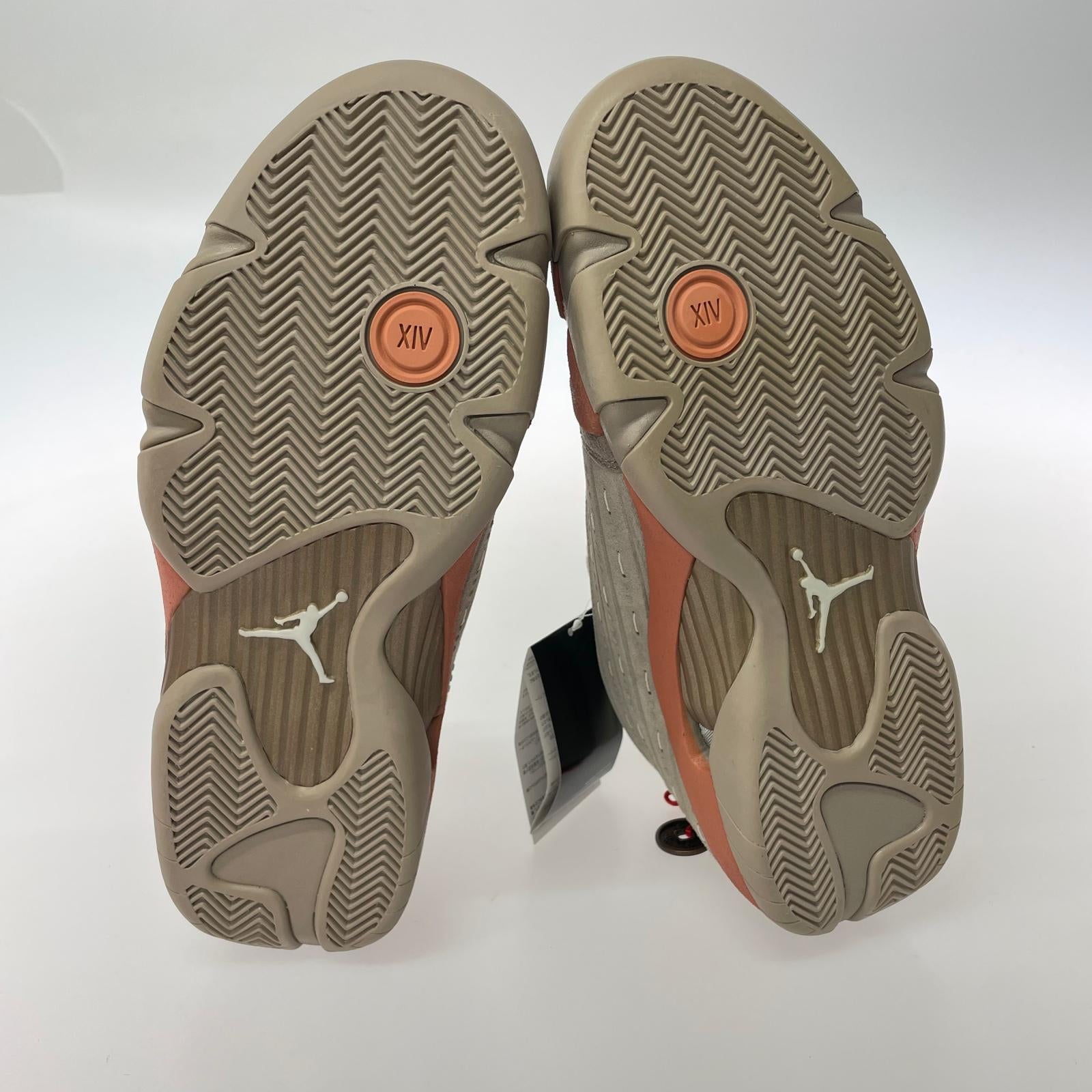 スニーカー ×CLOT AIR JORDAN 14 LOW SP Brown 28.5cm 28.5cm (US10 1/2 UK10 EU47) ブラウン