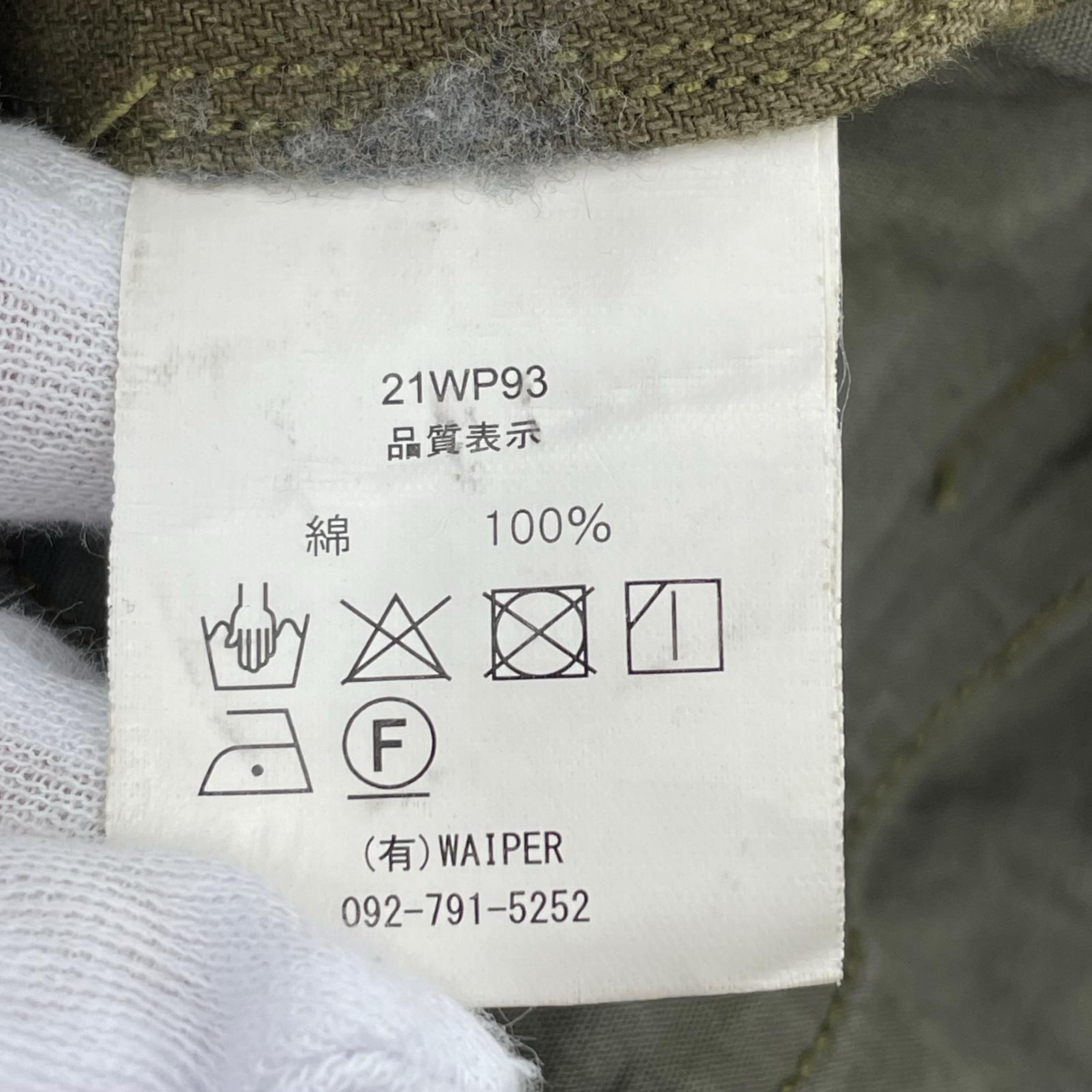 パンツ WAIPER フランス軍 M-47カーゴパンツ(21) カーキ