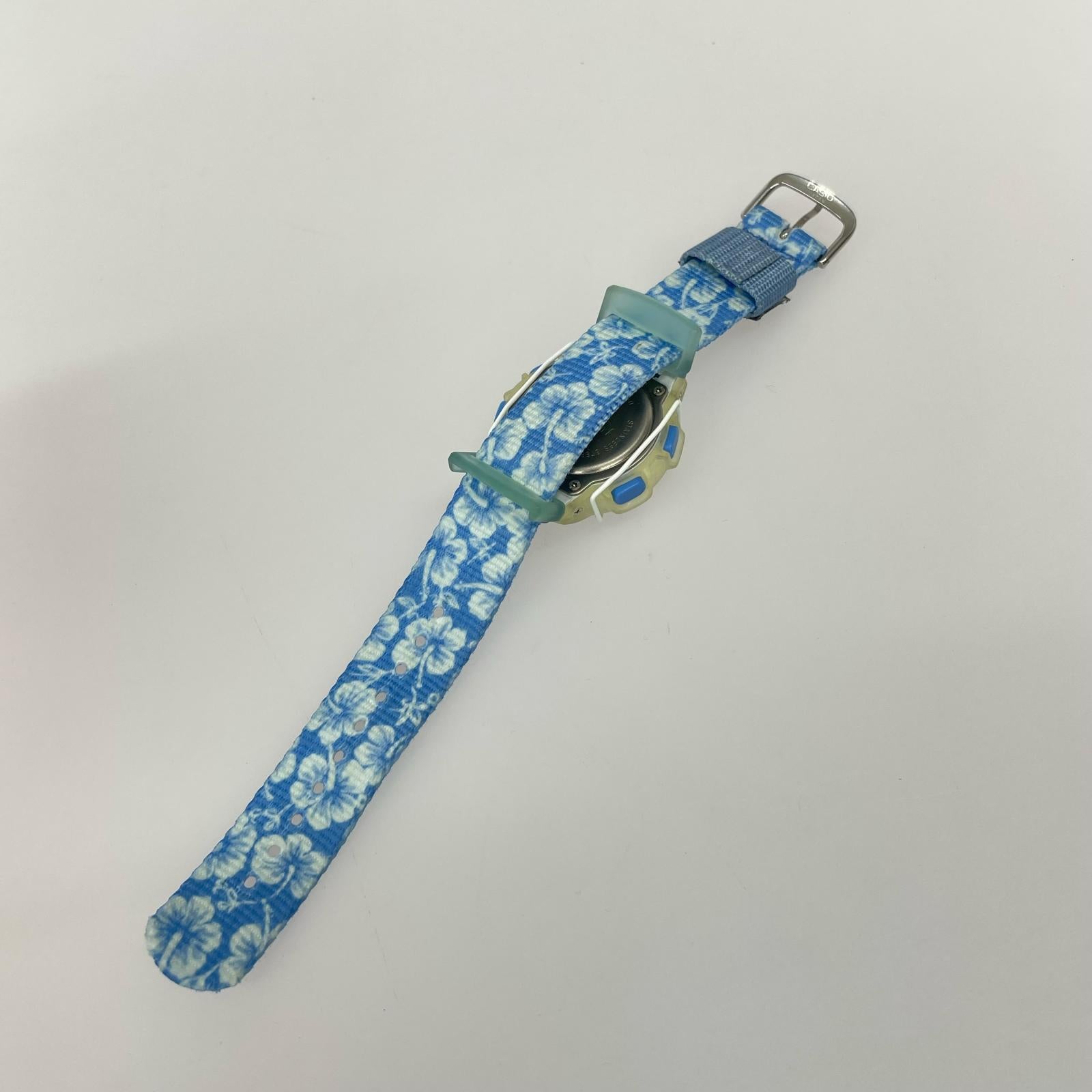 腕時計 デジタル QZ腕時計 ラバー BG-350 ホワイト
