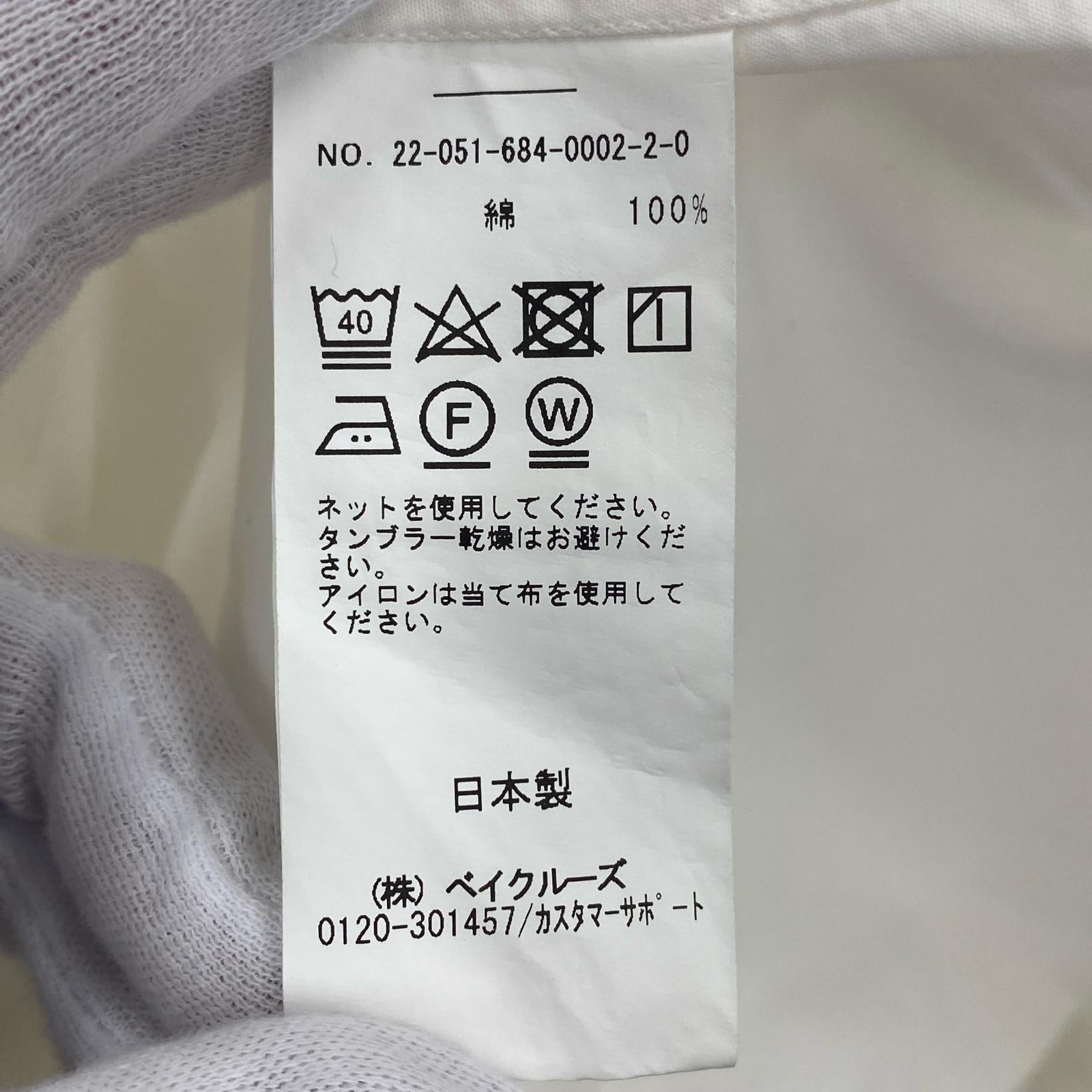半袖シャツ FOLL シャツ WHT 3 ホワイト