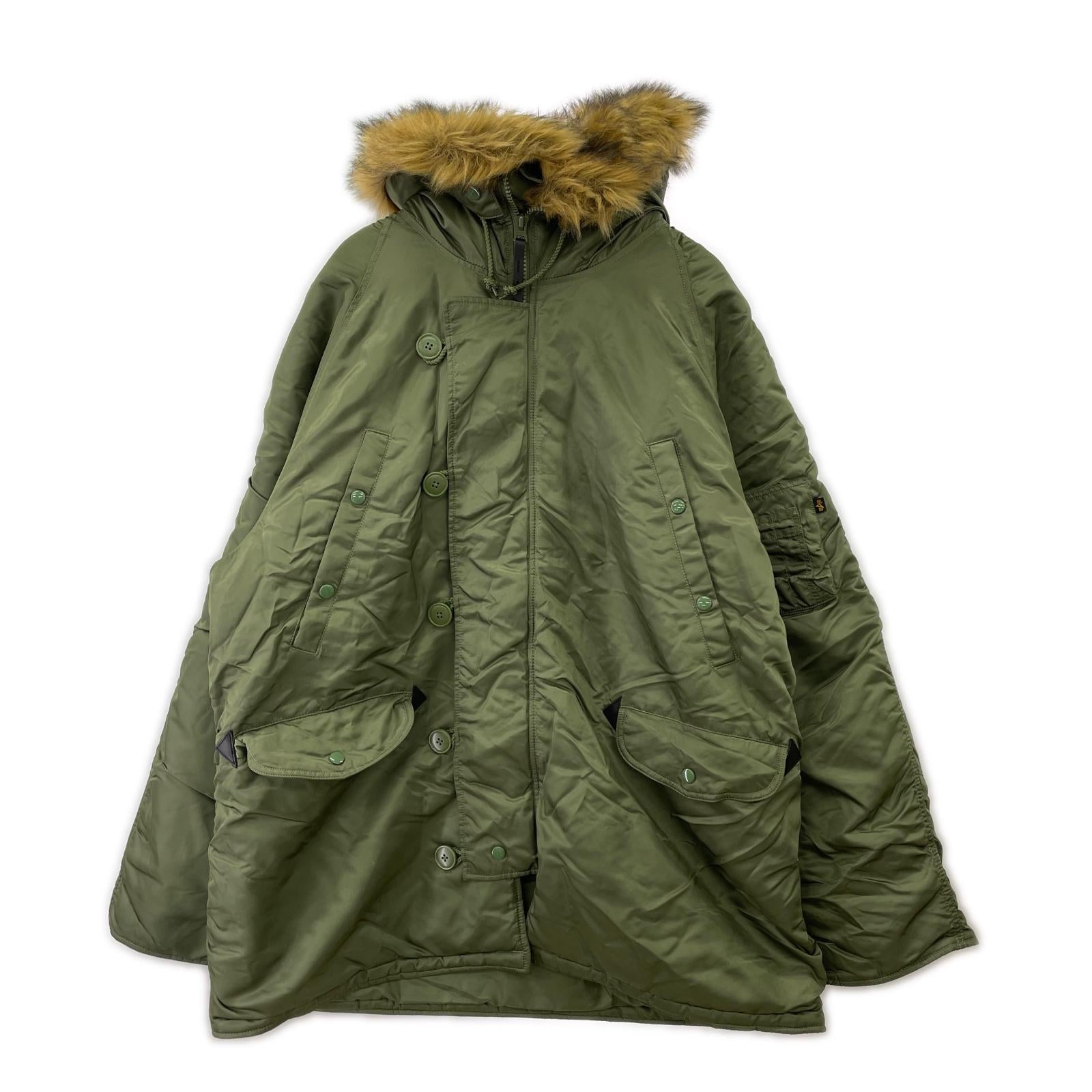 ジャケット N-3B PARKA カーキ (3XL) カーキ