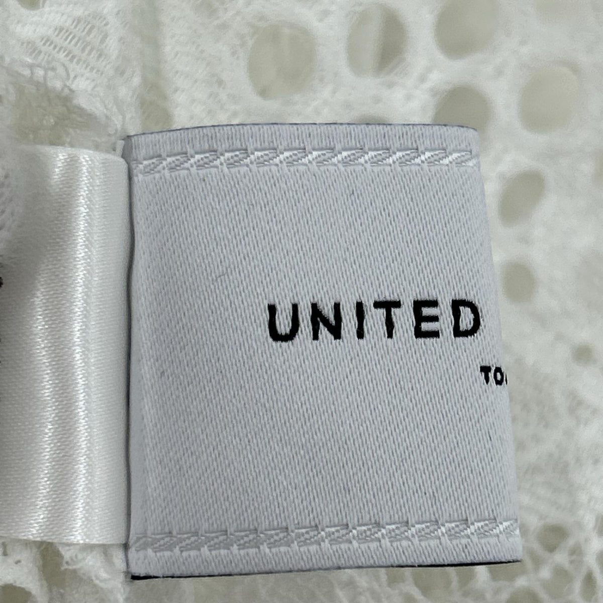 ワンピース UNITED ARROWS ノースリーブワンピース 36 ホワイト