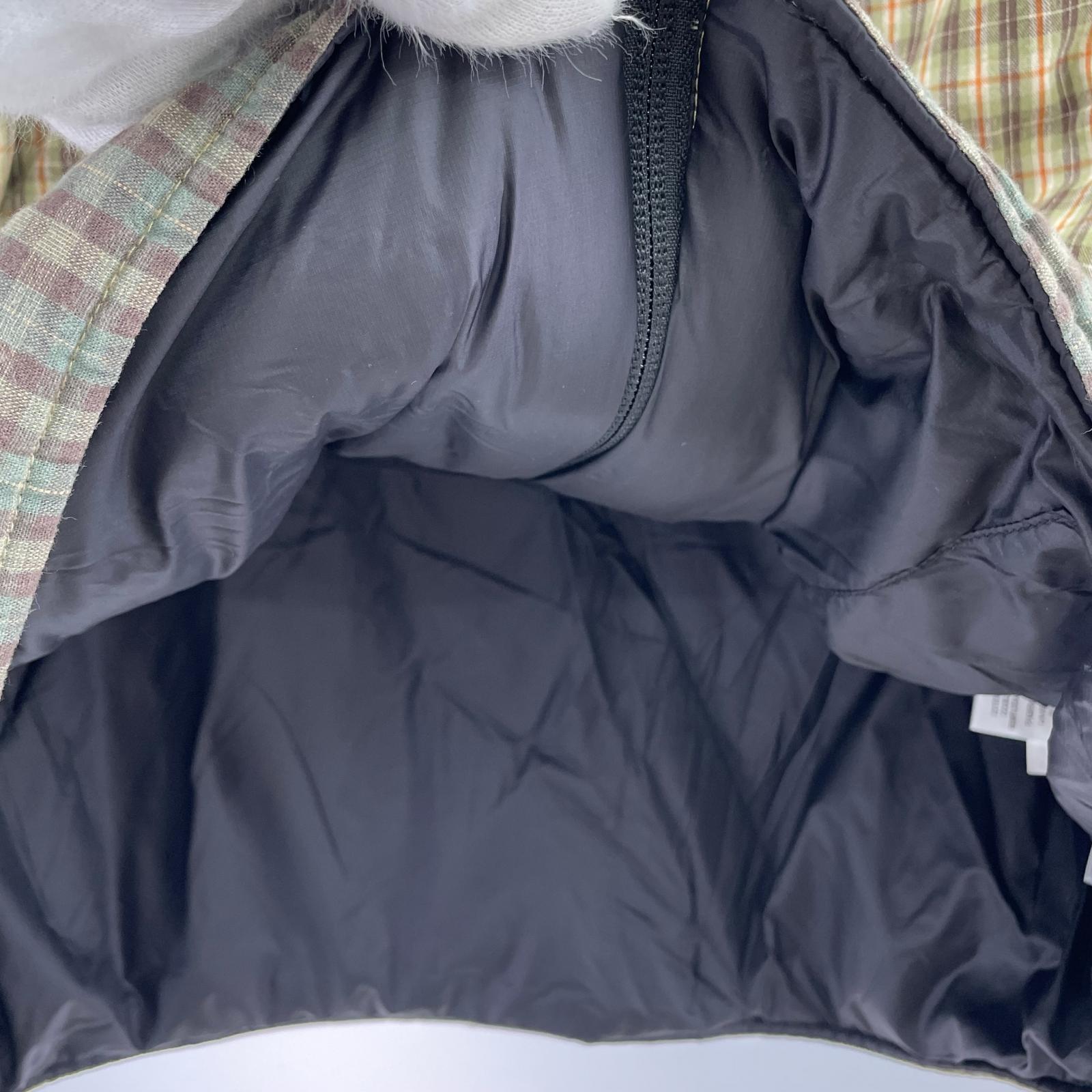 ジャケット STUSSY 中綿ジャケット チェックGR/YE M マルチカラー