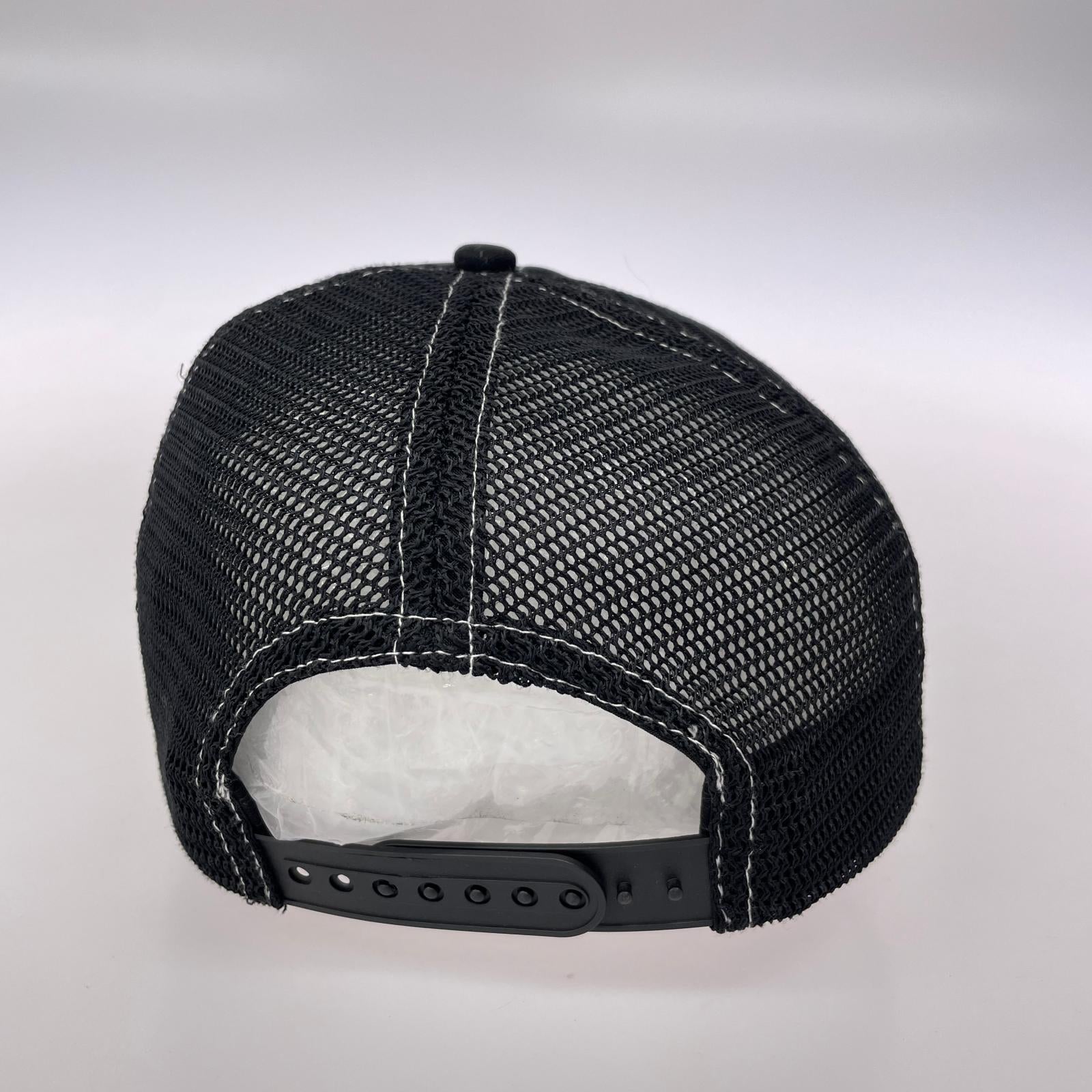 キャップ yo-sea ライブ限定品 kamome メッシュキャップ 黒 ブラック