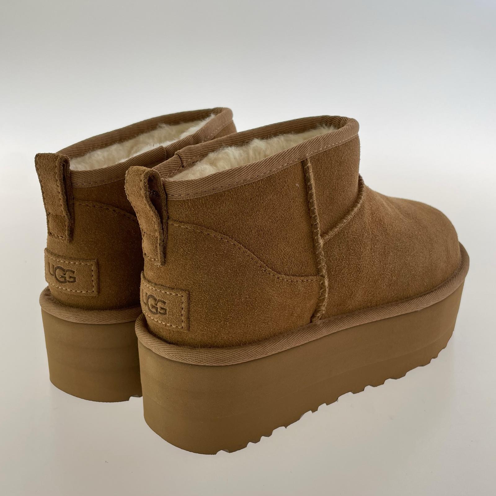 ブーツ Classic Ultra Mini Platform 25.0㎝ 25cm (US7 UK6 1/2 EU40) ブラウン