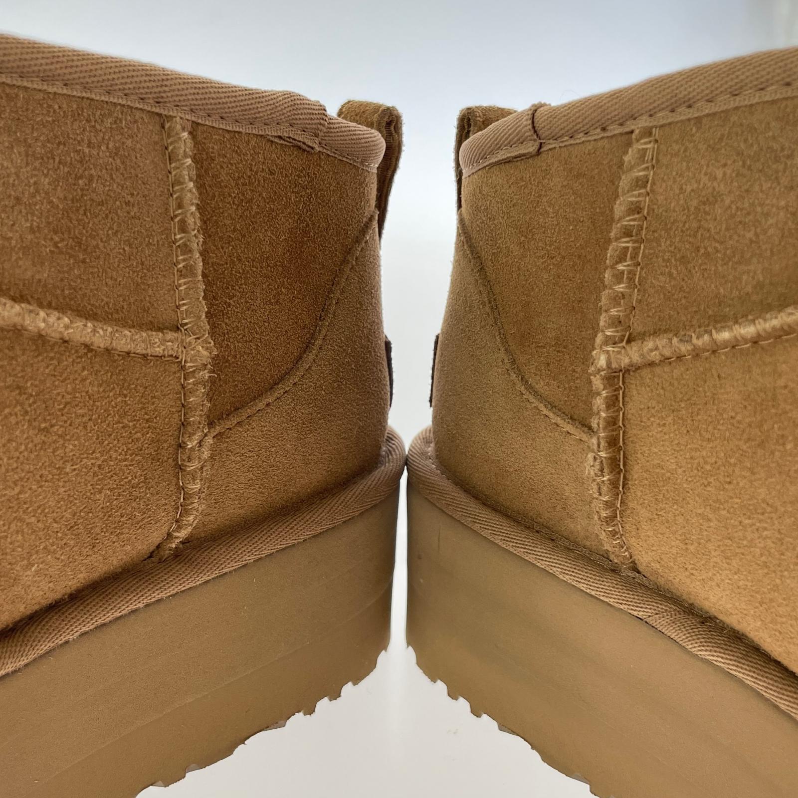 ブーツ Classic Ultra Mini Platform 25.0㎝ 25cm (US7 UK6 1/2 EU40) ブラウン