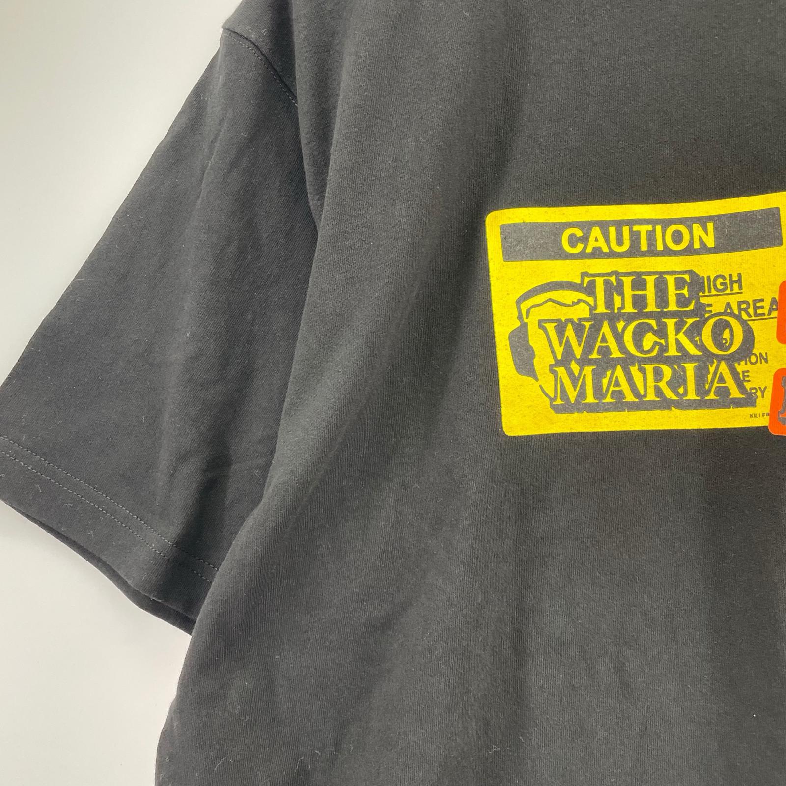 半袖Tシャツ WACKOMARIA/コラボ/黒/L L ブラック