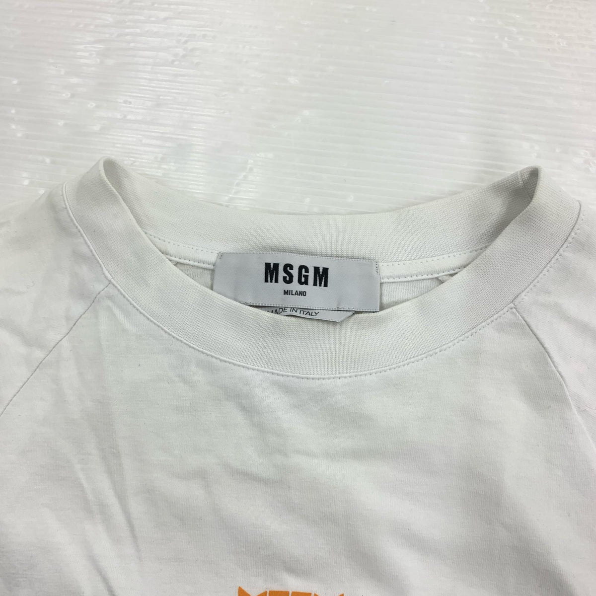 半袖Tシャツ フロントロゴ S 2842MDM261 S ホワイト