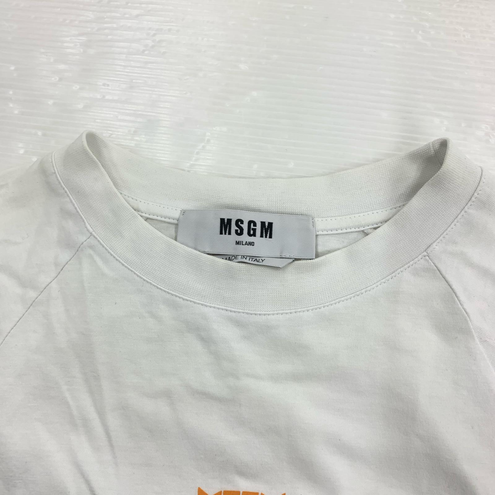 半袖Tシャツ フロントロゴ S 2842MDM261 S ホワイト