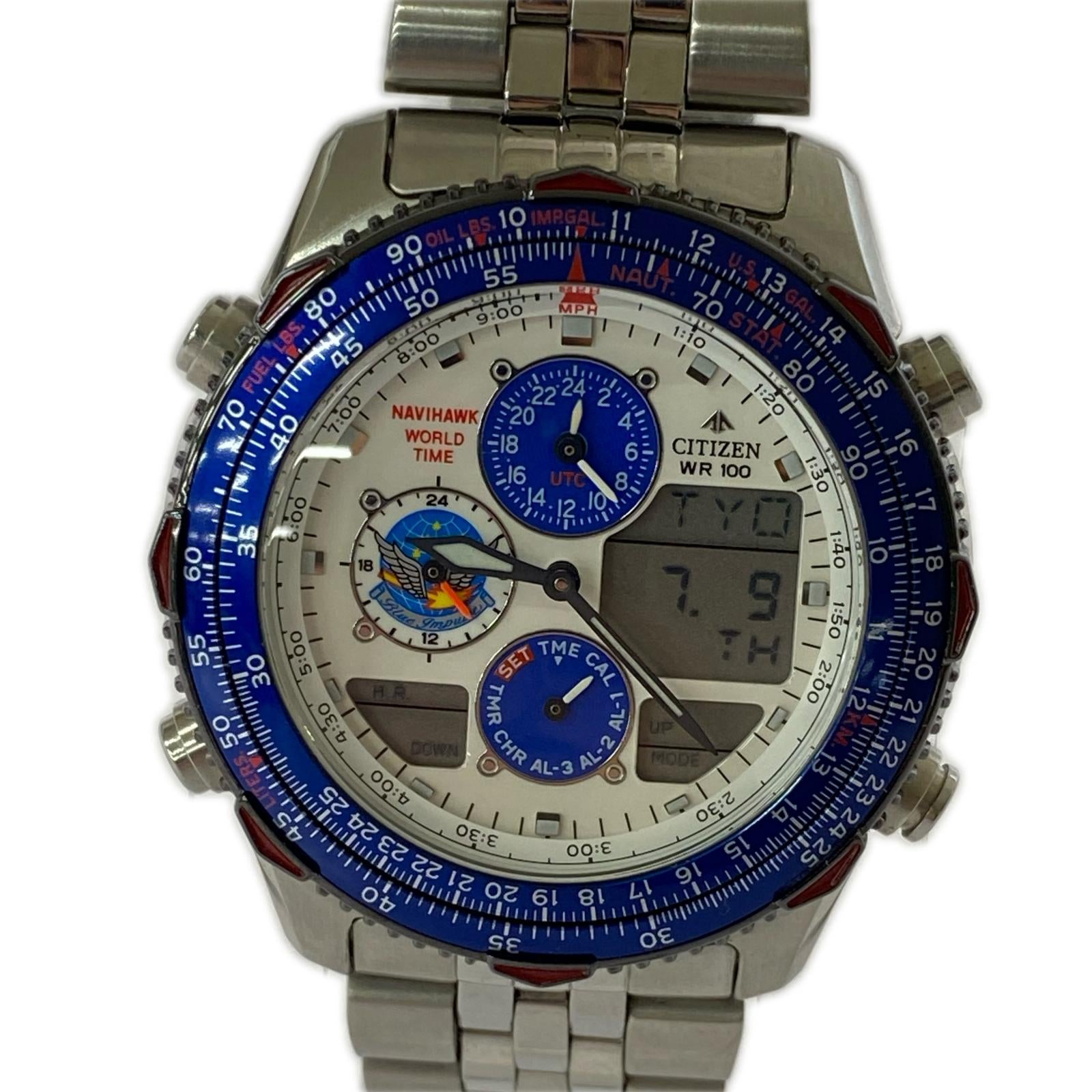 腕時計 PROMASTER NAVIHAWK Blue Impulse